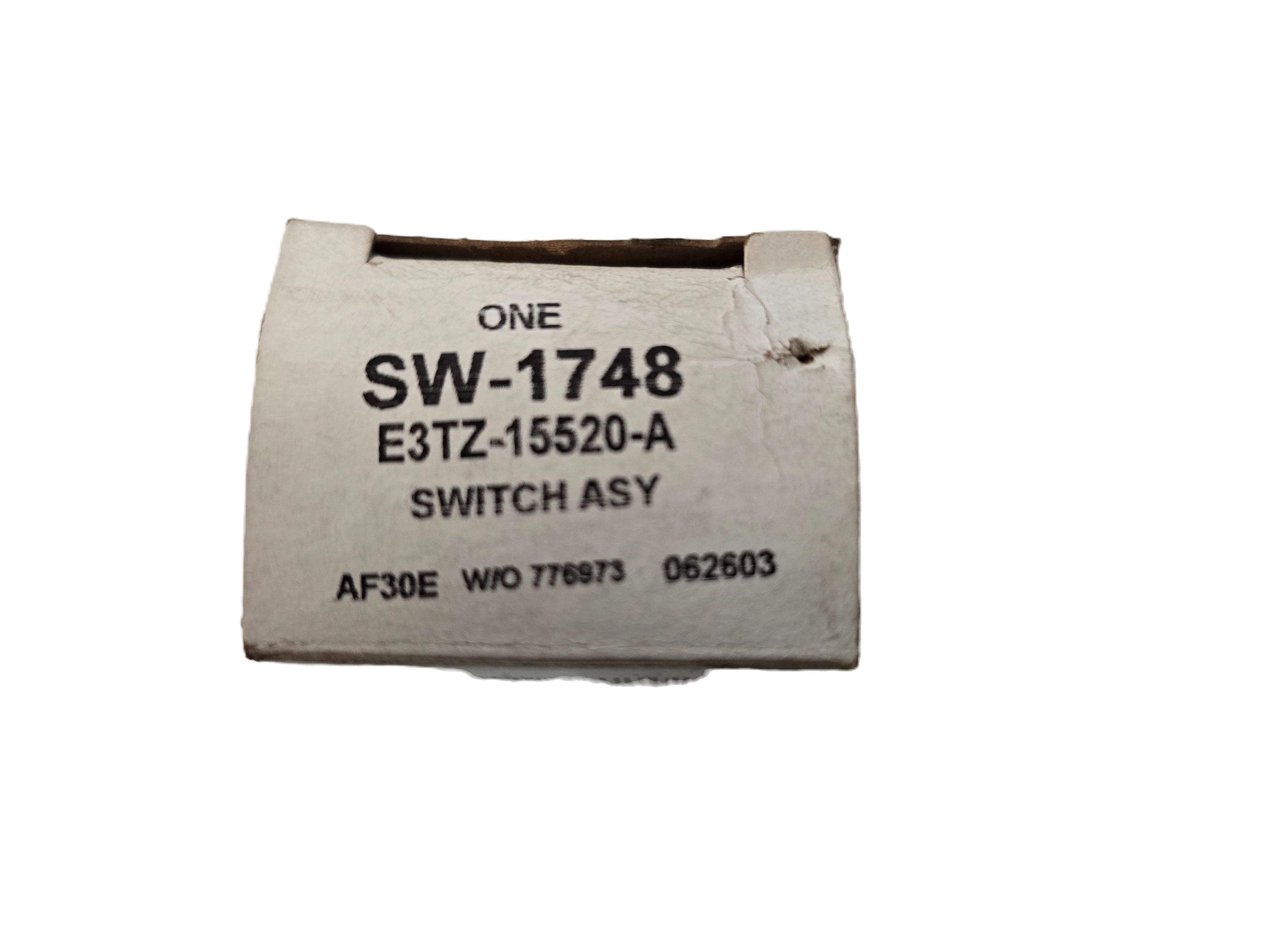 SW-1748 Genuine Ford Motorcraft | E3TZ-15520-A Backup Switch NOS