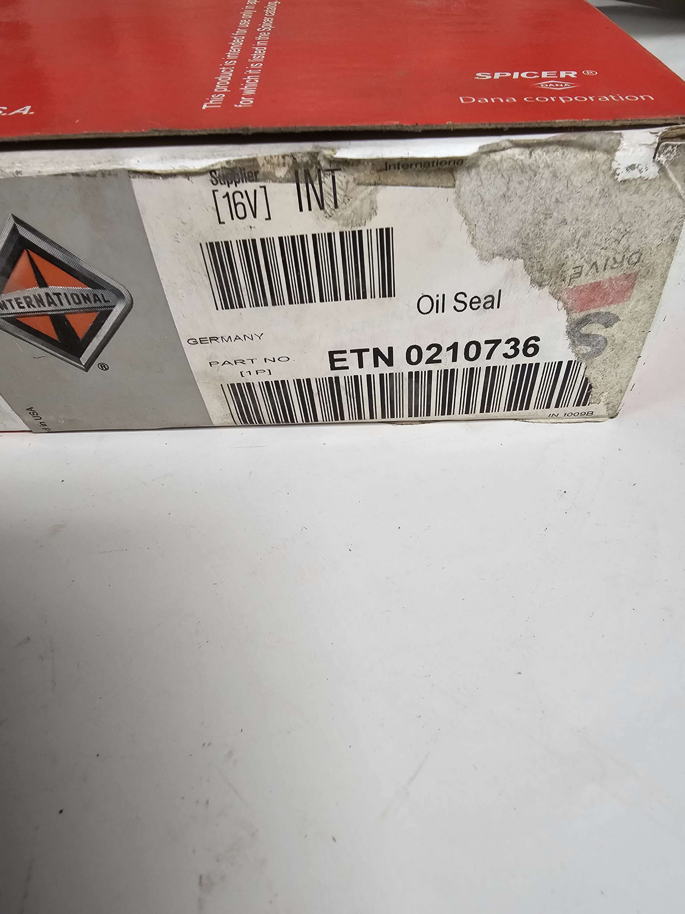 ETN0210736 Seal Oil International (Spicer)