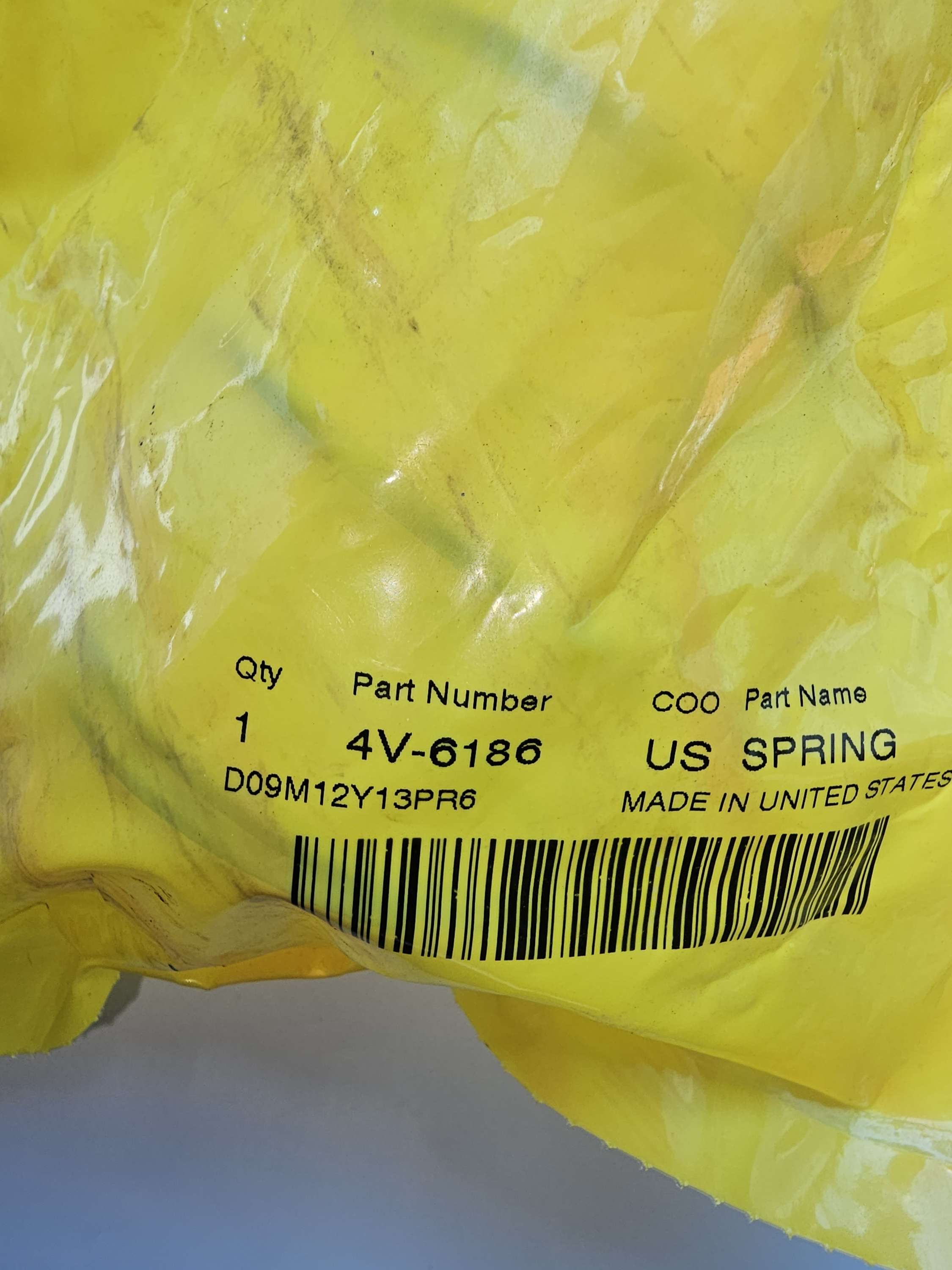 4V-6186 US Spring Caterpillar CAT OEM 4V6186