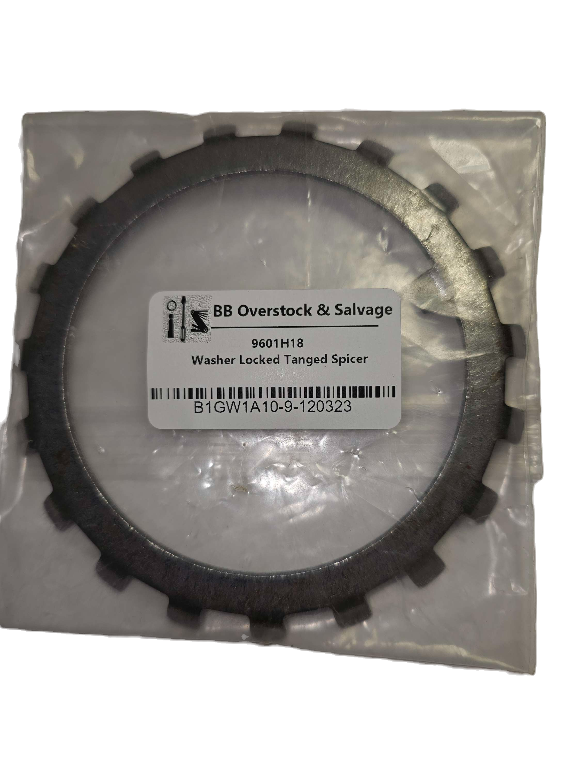 9601H18 Washer Dia-3.597 Th-.125 Locked Tanged Spicer