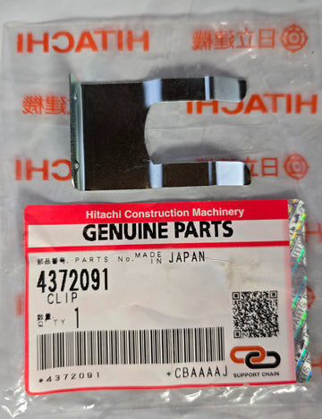 4372091 Genuine Hitachi Cab Door Panel Clip