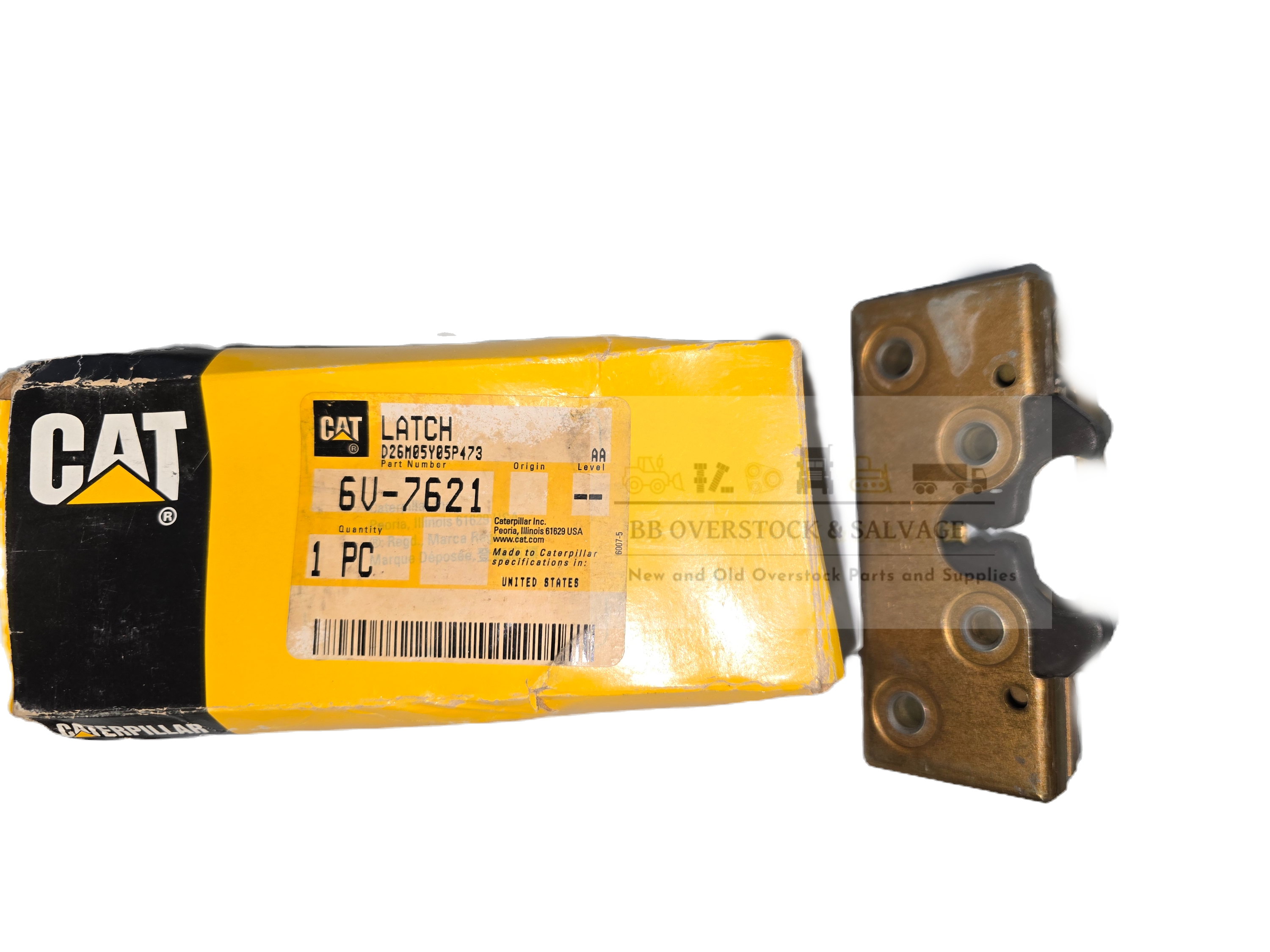 CAT 6V-7621 Rotary Latch Caterpillar 6V7621 Loader/Dozer