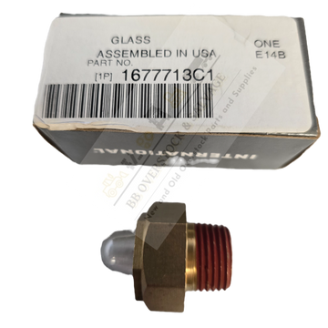 Genuine International Truck Part P/N | 1677713C1 Radiator Overflow Sight Gl