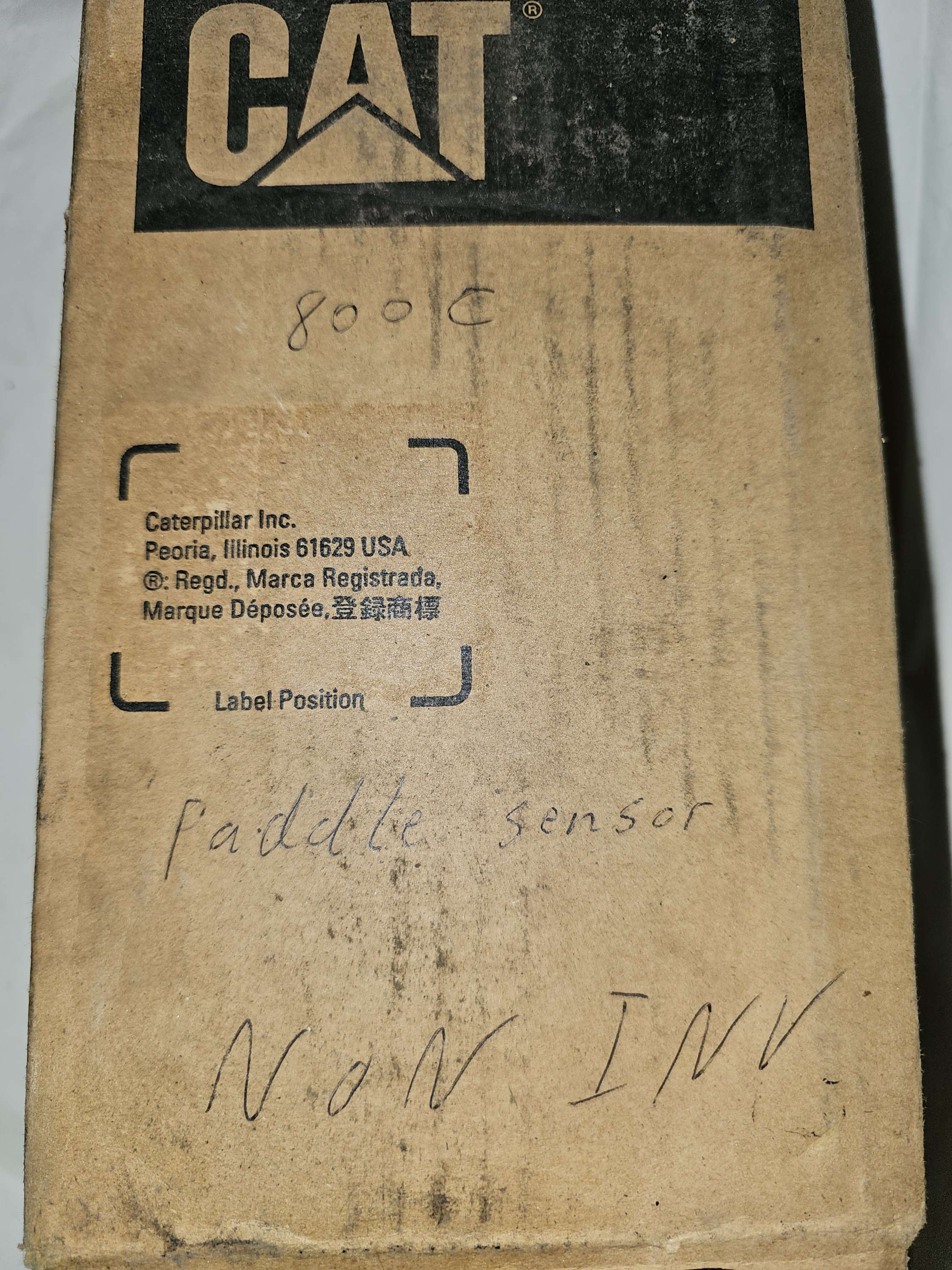 Genuine Caterpillar 109-0192 Pressure Sensor | OEM CAT 1090192 | New Old Stock (NOS)
