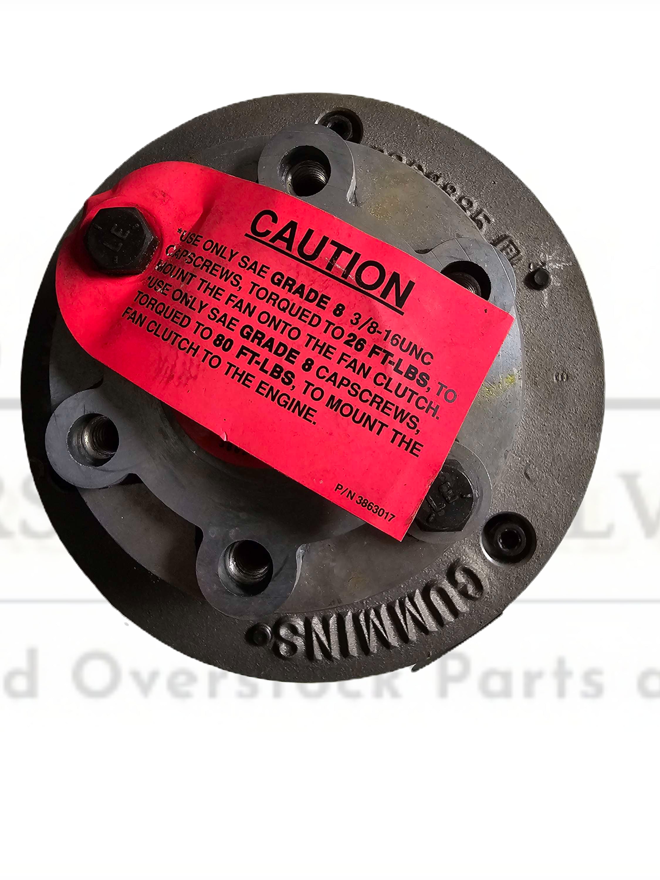 Genuine Cummins 3862491 Fan Clutch | For N14 Diesel Engines | OEM New Old Stock (NOS)