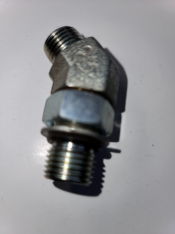 FS6802-06-06 Male 45 deg. Face Seal to Male Oring Boss