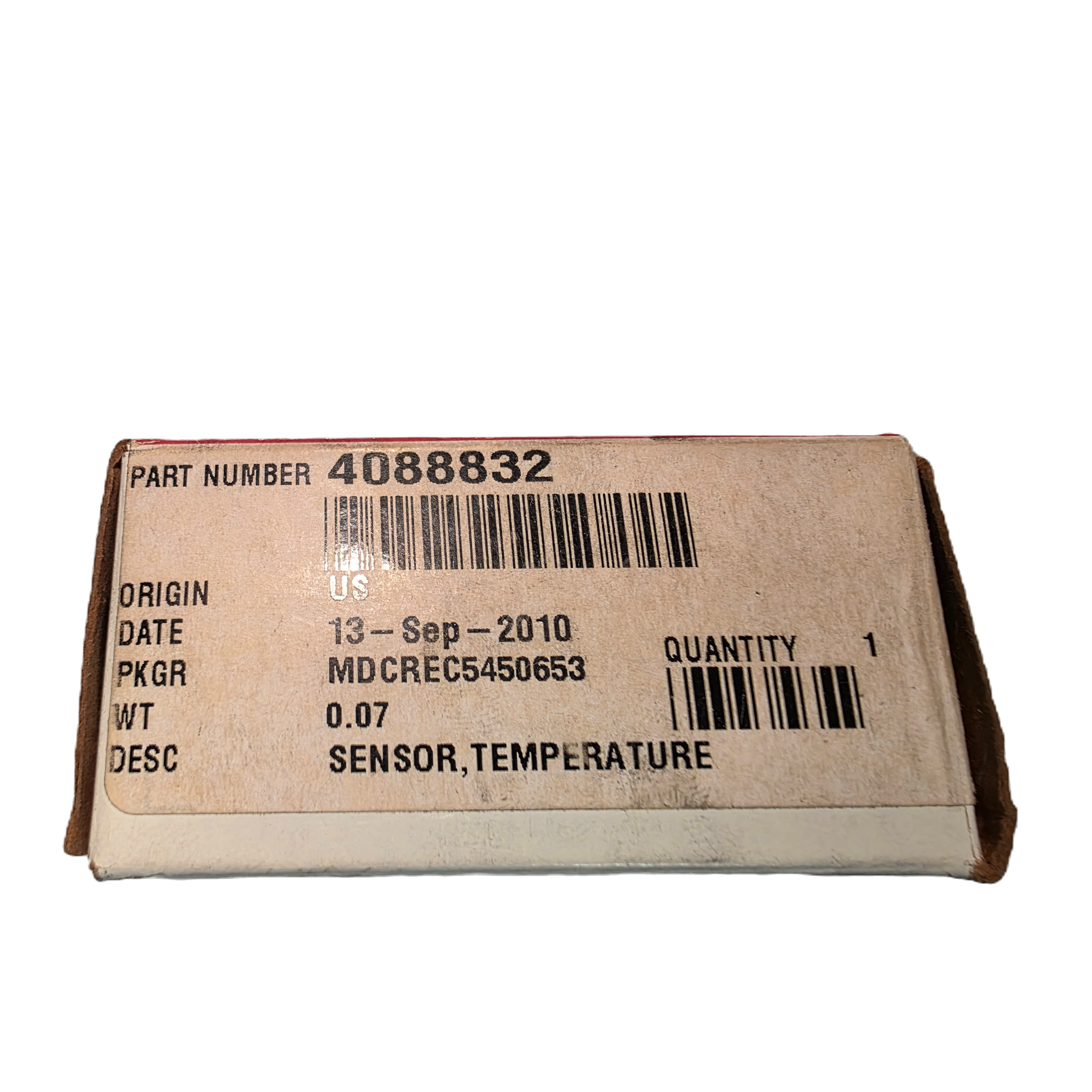Genuine Cummins 4088832 Temperature Sensor | Fits ISC, ISL, QSL Engines | OEM New Old Stock