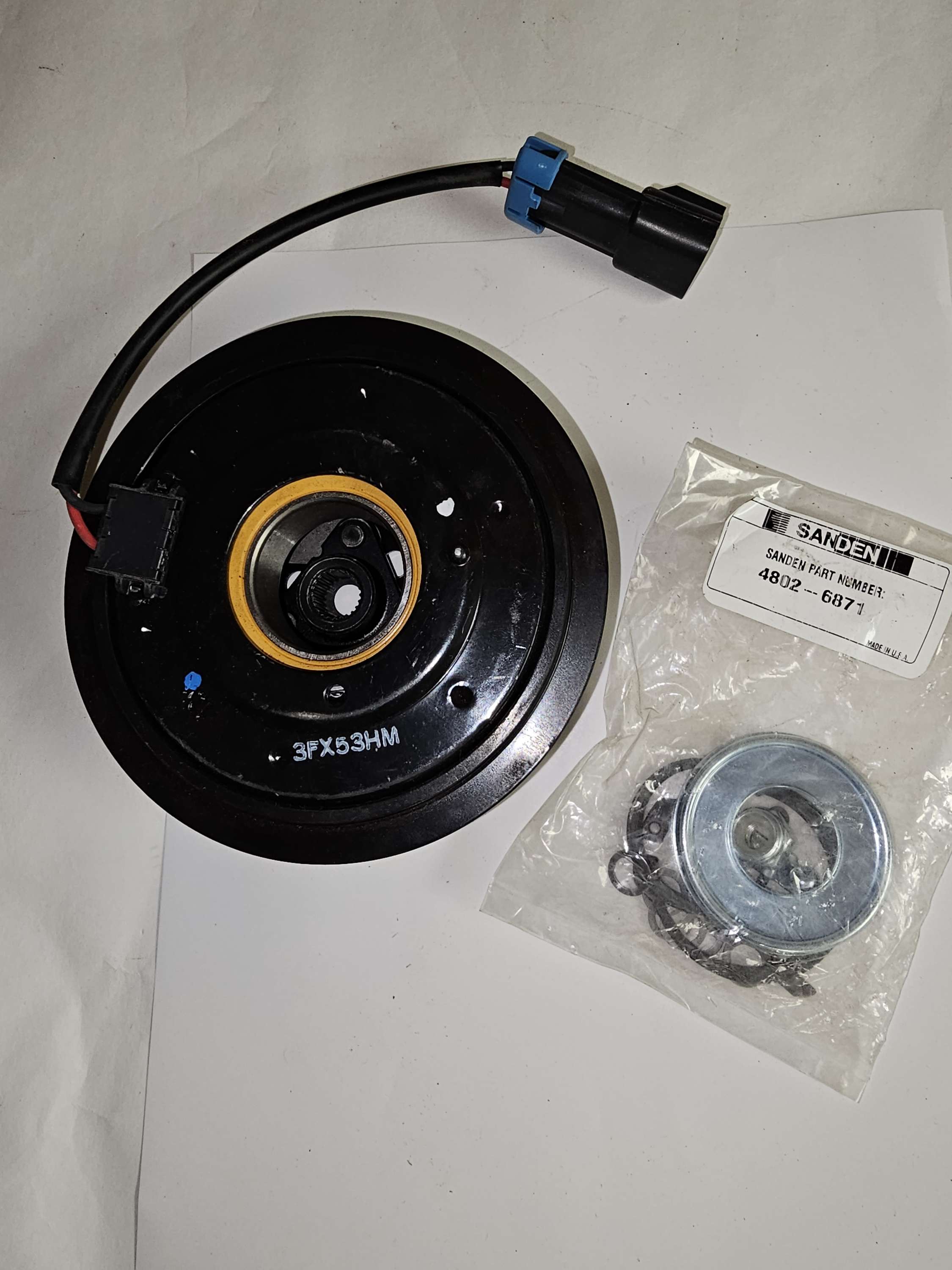 4756 9931 Sanden Peterbilt Clutch