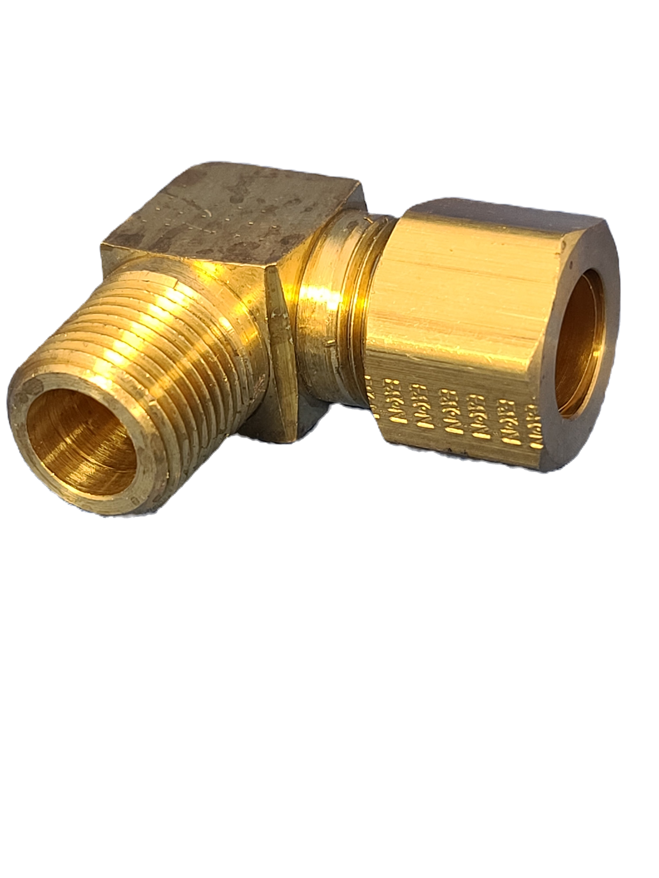 1/2"T x 3/8" MPT 90 deg. Compression Elbow