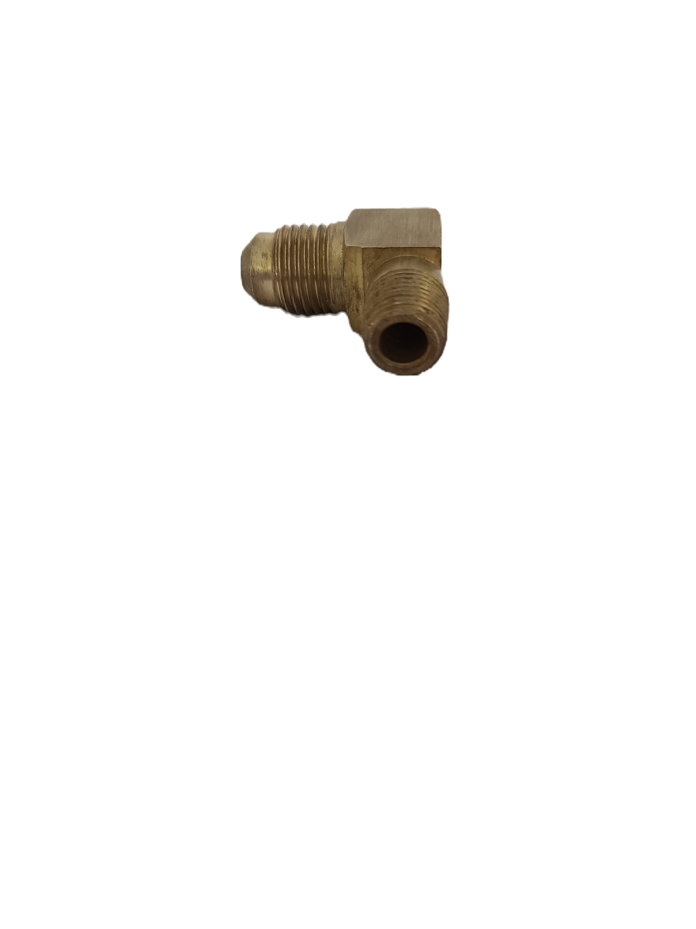 49X12x8 HD Extruded Brass SAE Flare 90-degree Elbow