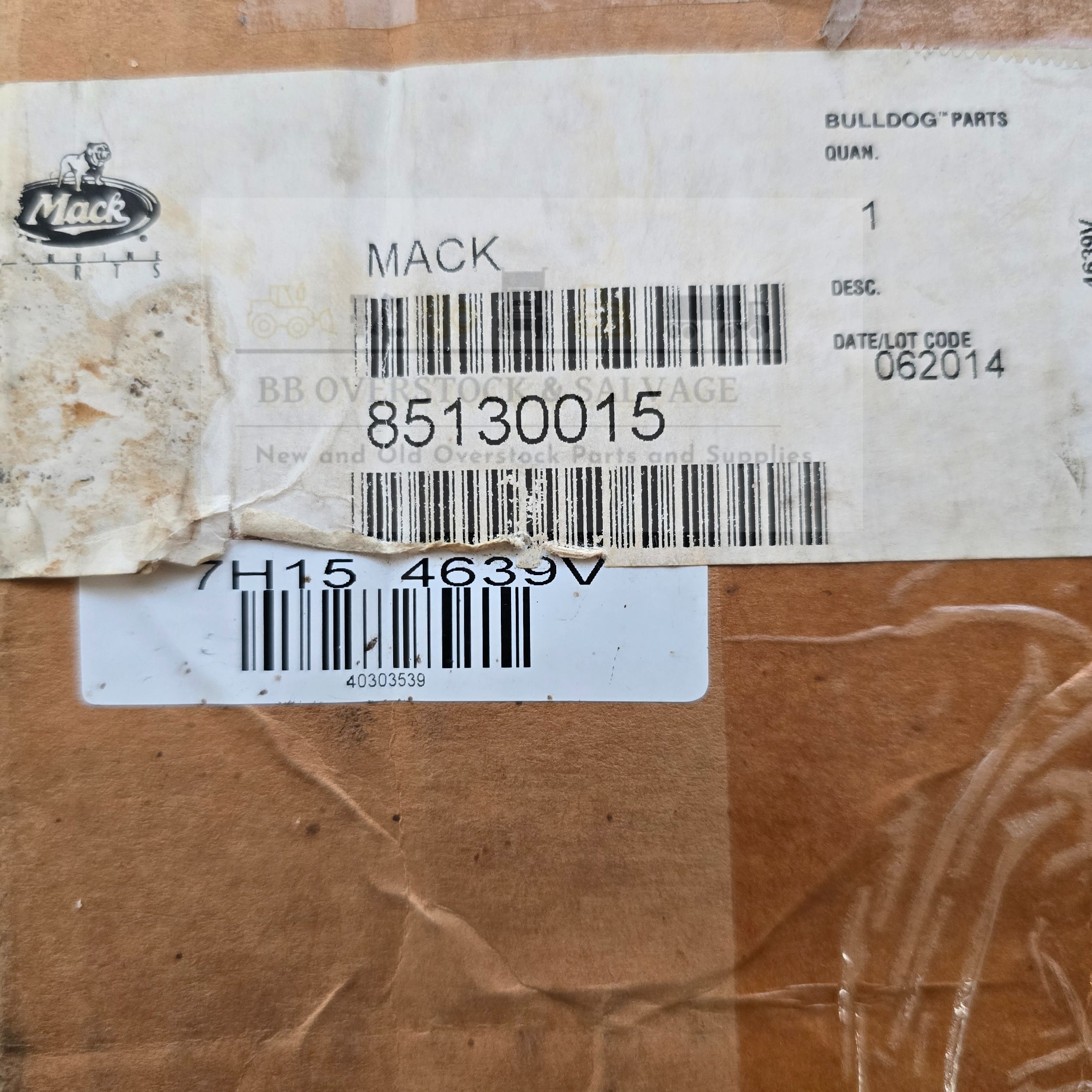 Genuine Mack Volvo P/N | 85130015 A/C Compressor (NEW)