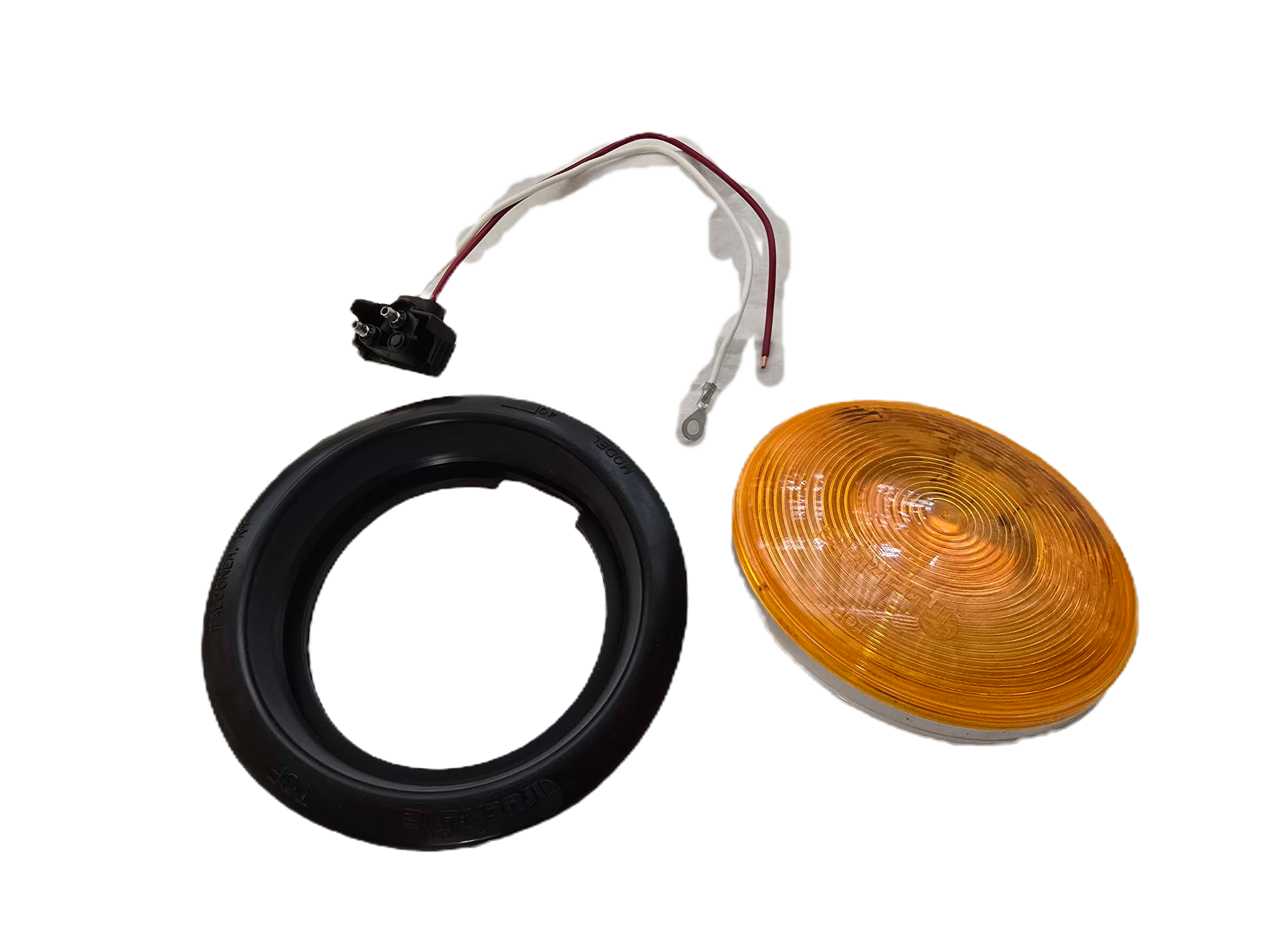 40001Y Truck-Lite 4in. Lamp Kit Grommet Pigtail
