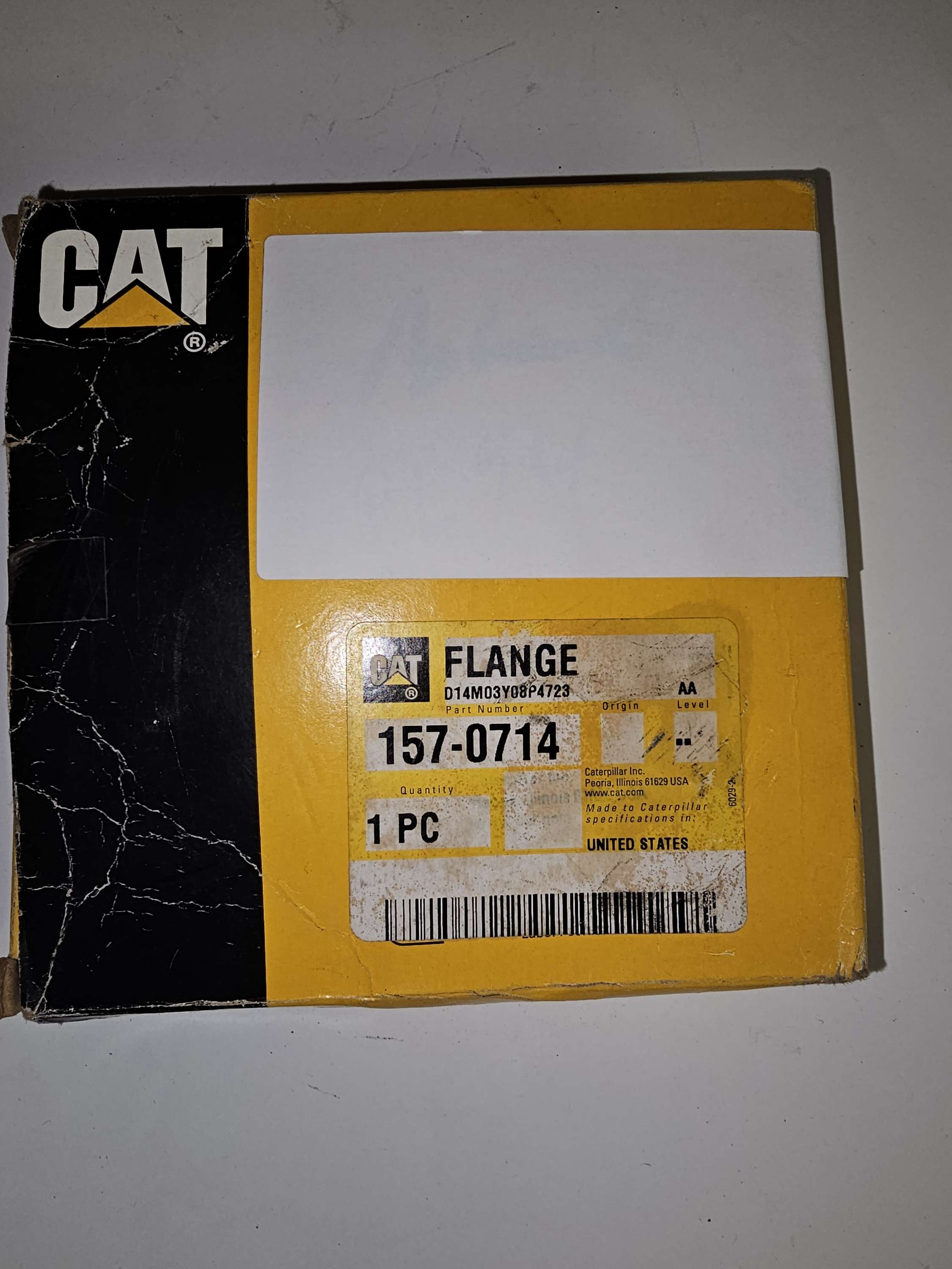 157-0714 Flange Caterpillar/CAT