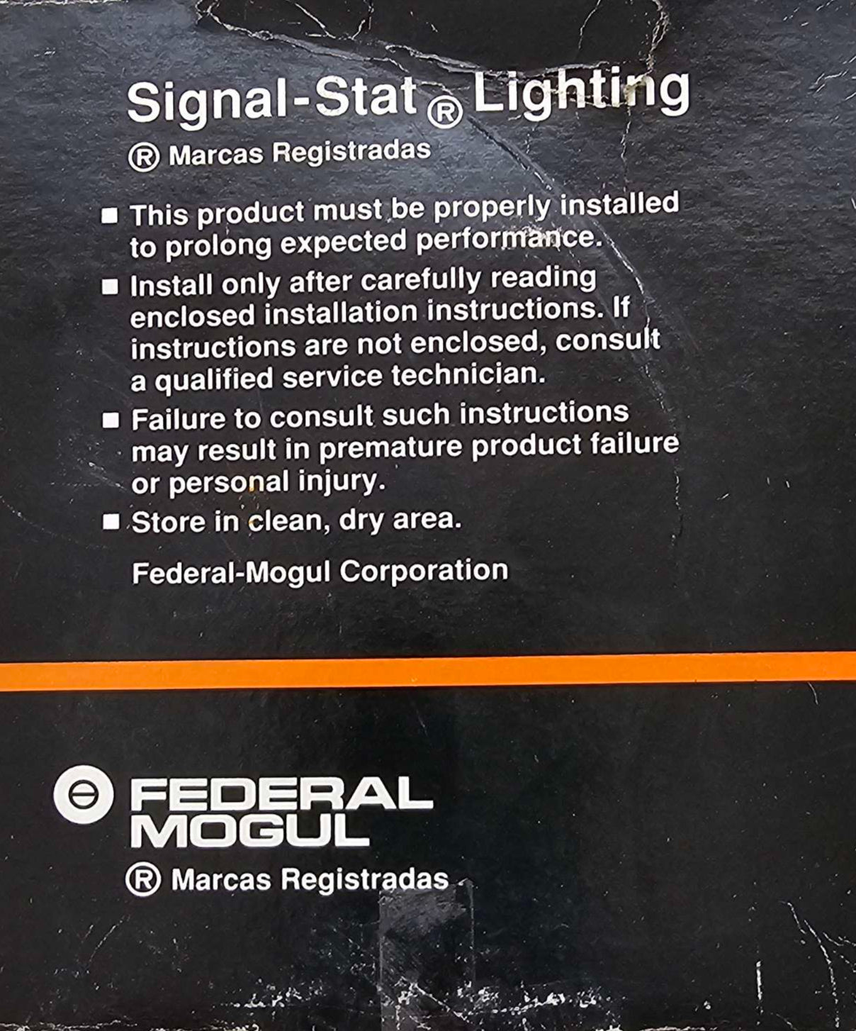 8912A FM Signal-Stat Strobe Light Replace Lens Vintage 77-220