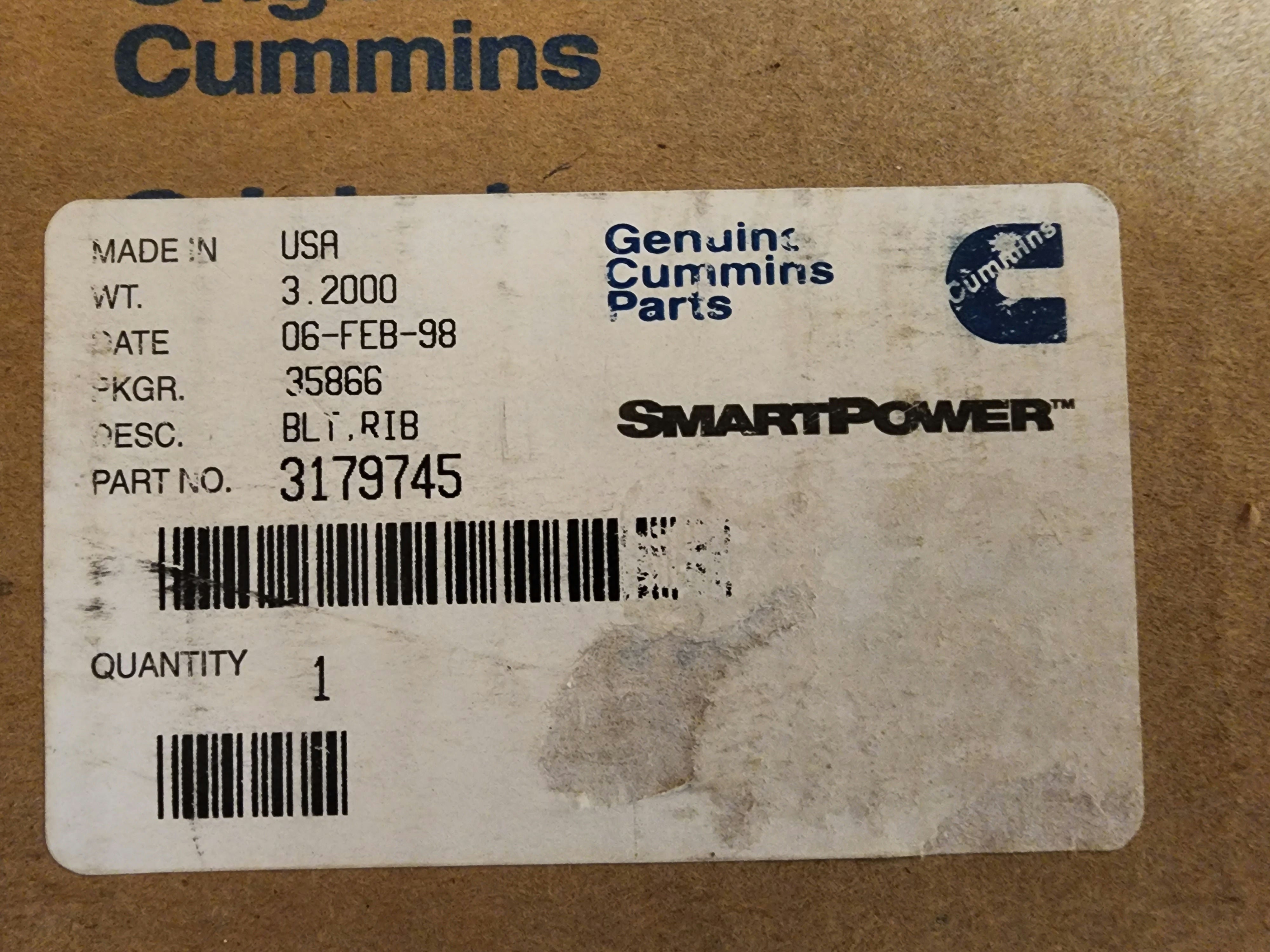 3179745 Cummins Drive Belt