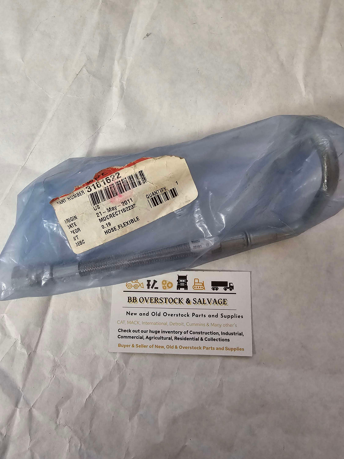 Cummins 3171622 Hose Flexible OEM M-11