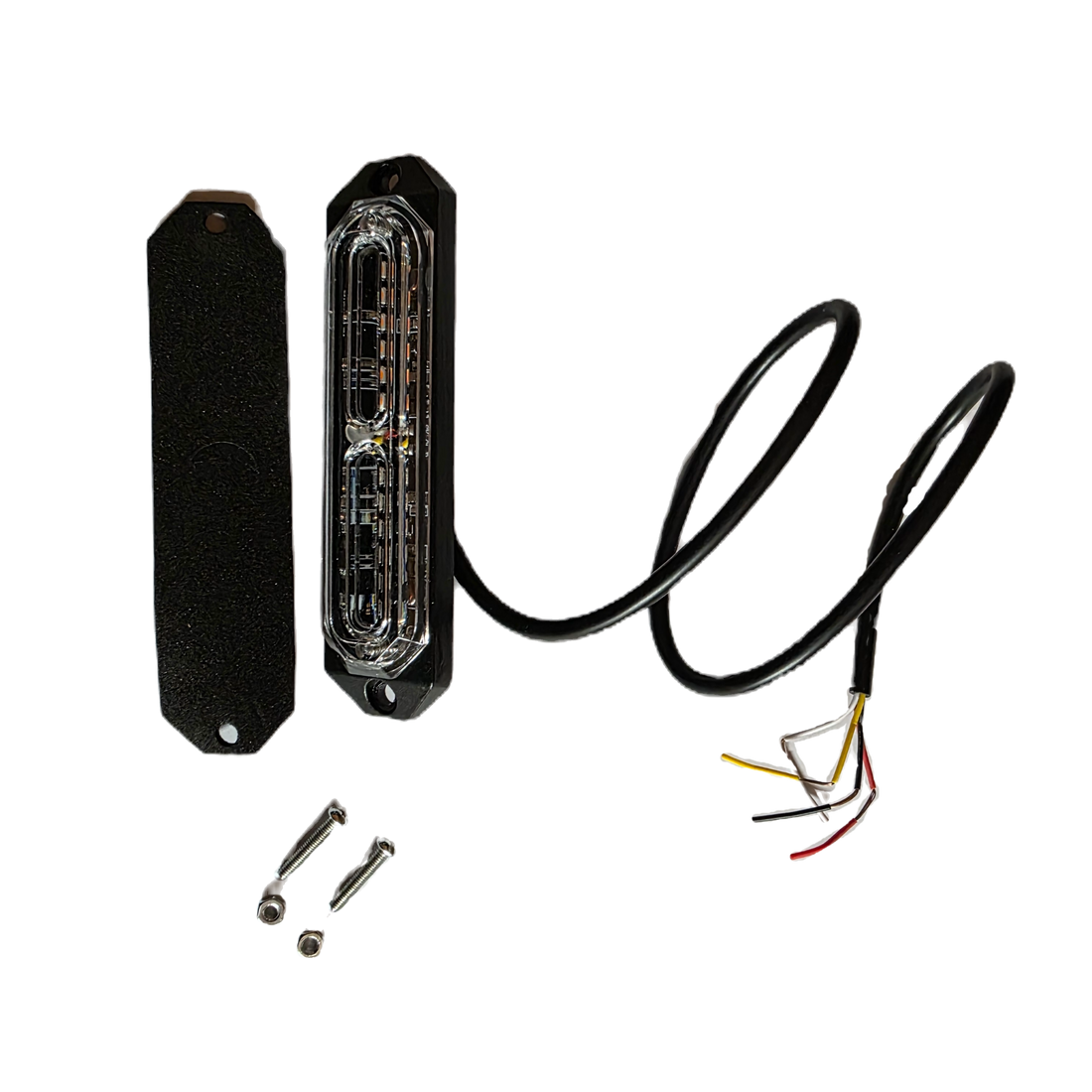 Better-Viz BV-21UT Ultra-Thin LED Strobe Light - Amber/Green 4.5
