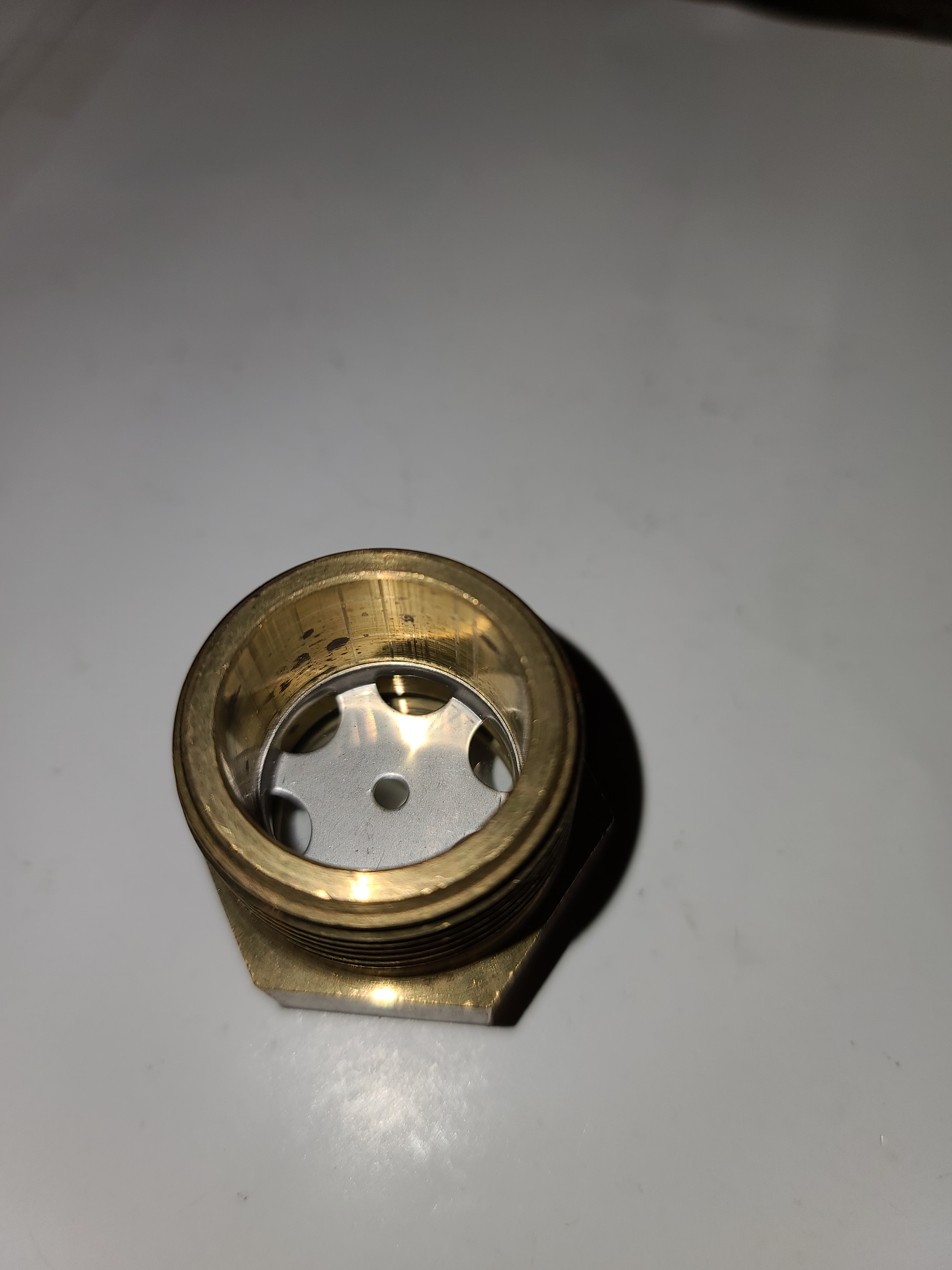 Ldi Industries 1" Brass w/ss reflector