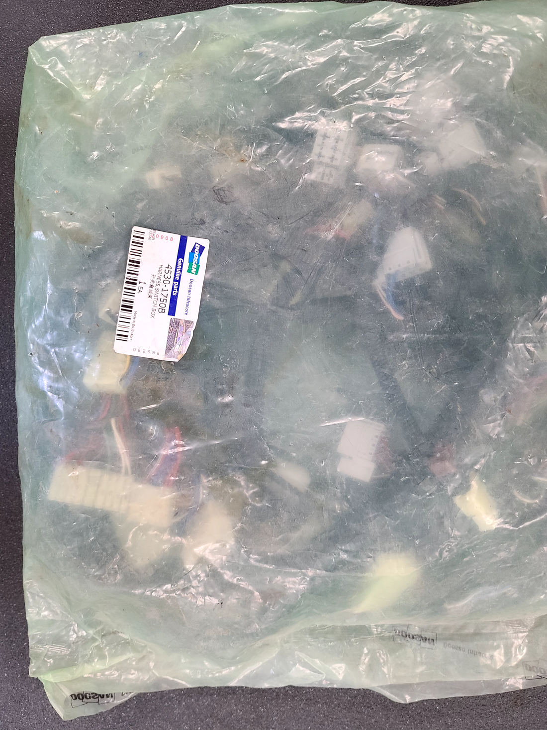 Genuine Doosan 4530-1750B Wiring Harness | For Mega 160 Wheel Loader Switch Box | OEM New