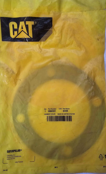 CAT 086-0321 Shim Caterpillar 0860321