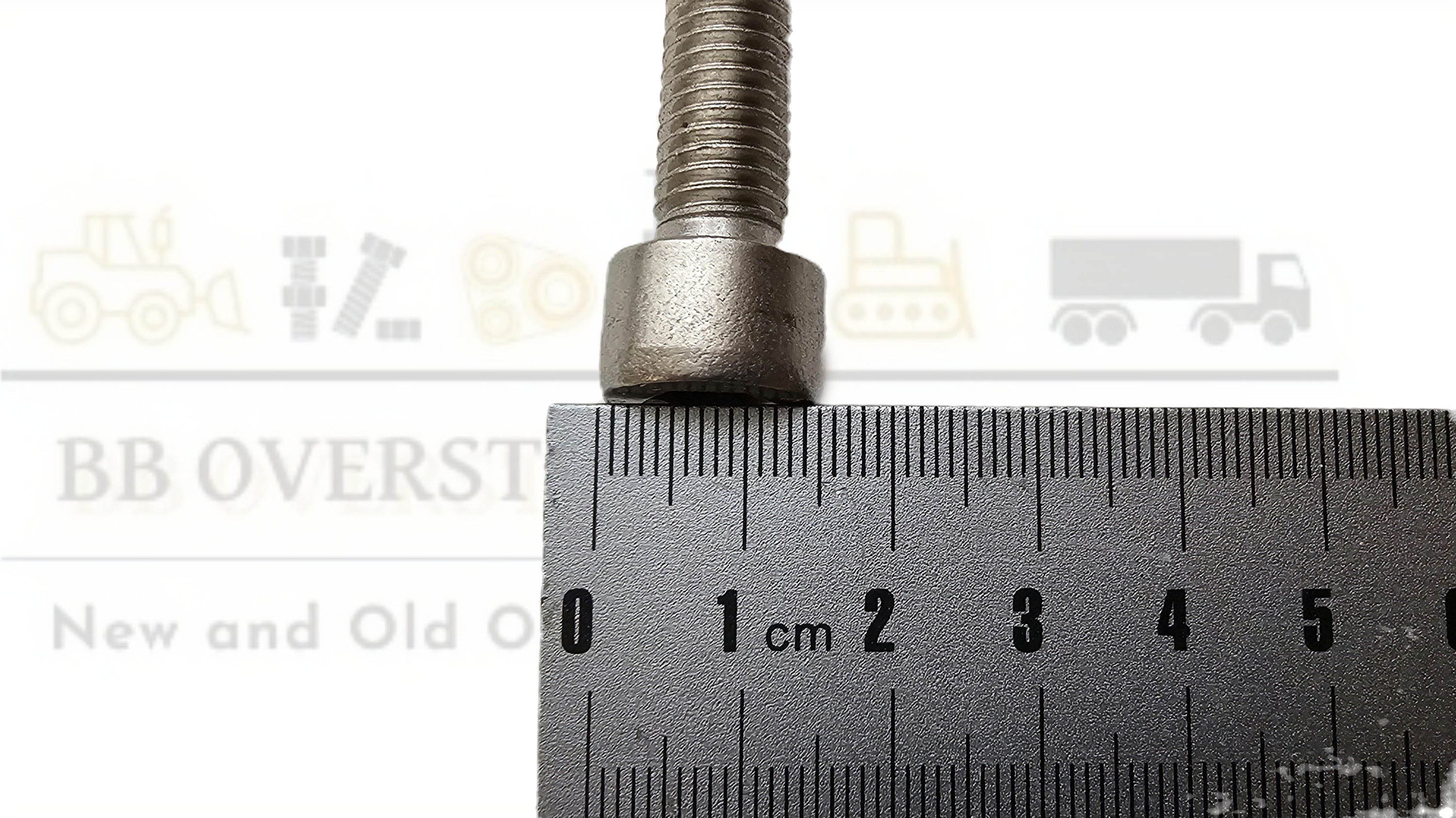 M10-1.50 X 30mm Stainless Steel Socket Head Screw 4 Pack