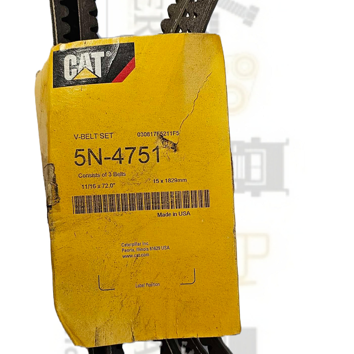 5N-4751 Vee-Belt Set Caterpillar 5N5751