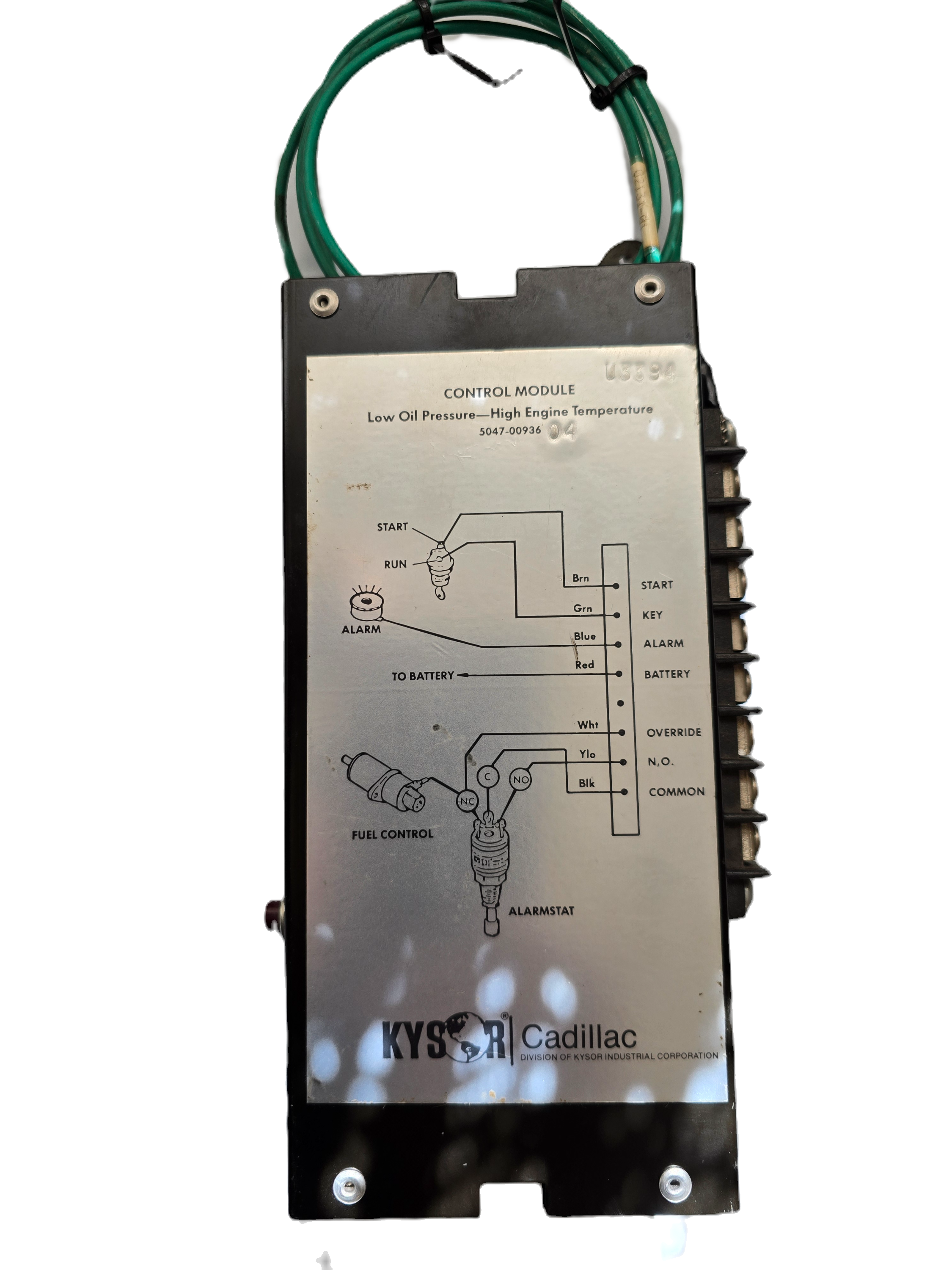 5047-00936-04 | Kysor Low Oil Pressure High Engine Temperature Control Modu