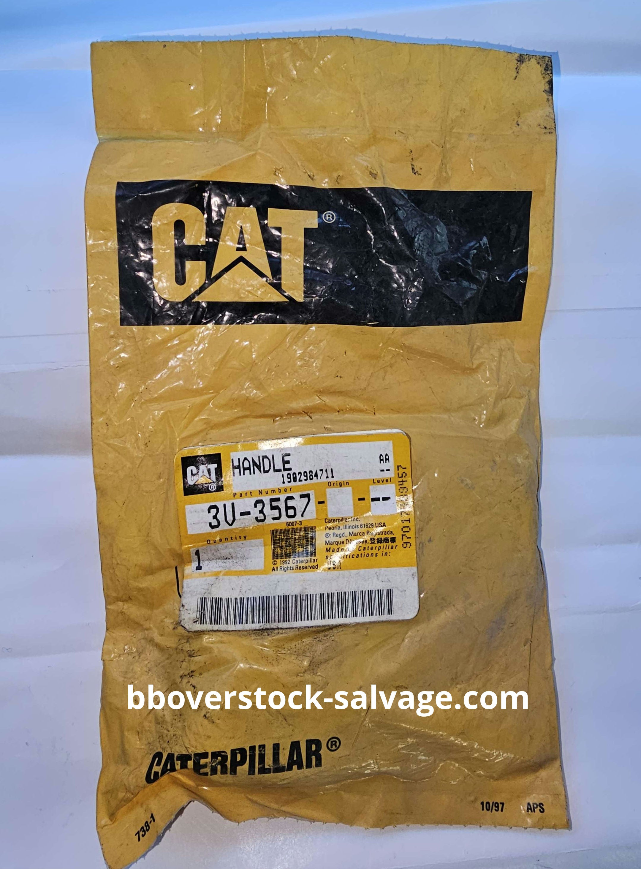 3V-3567 Handle AA Caterpillar CAT 3V3567