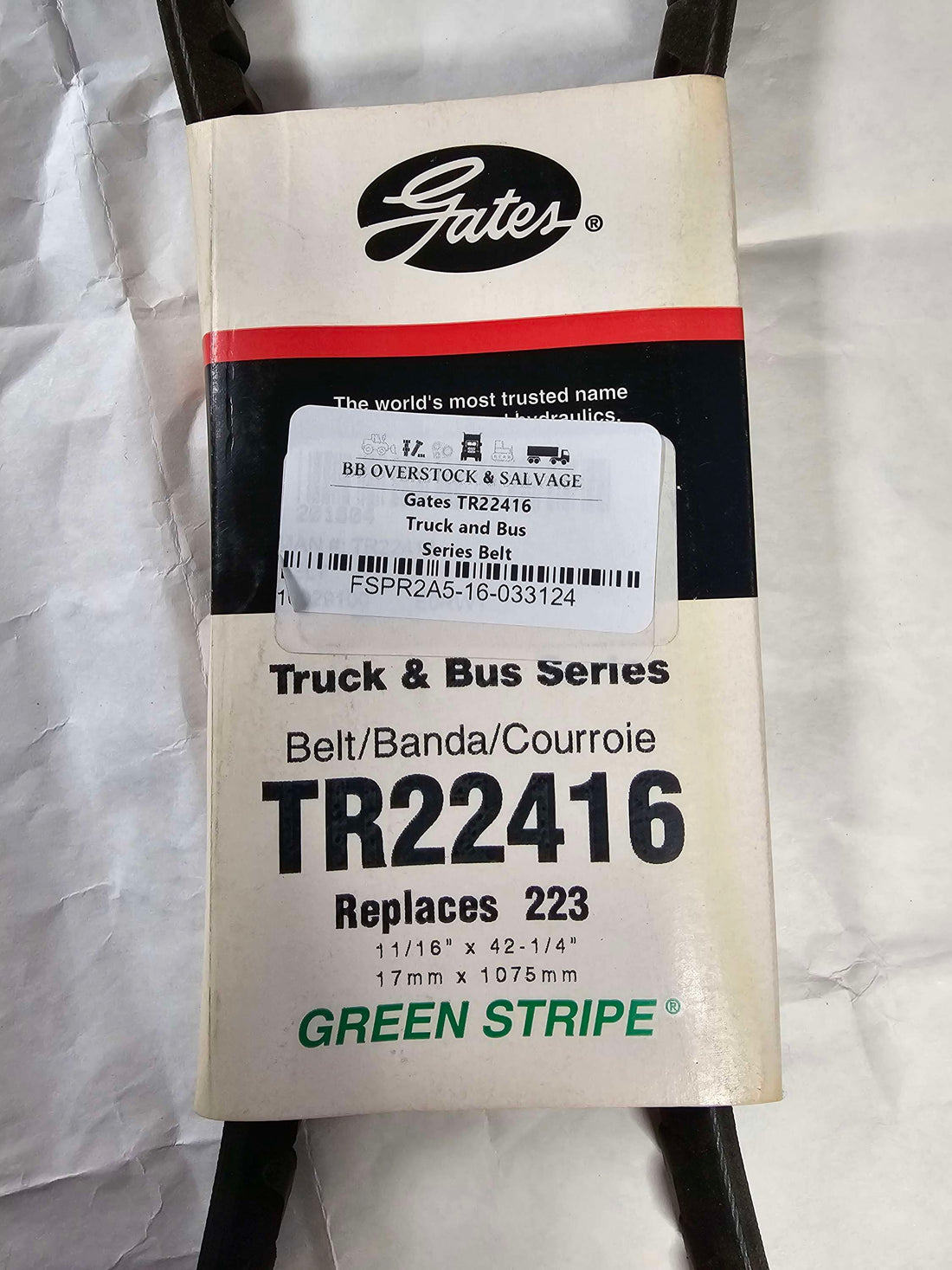 Gates TR22416 Truck and Bus Series Belt
