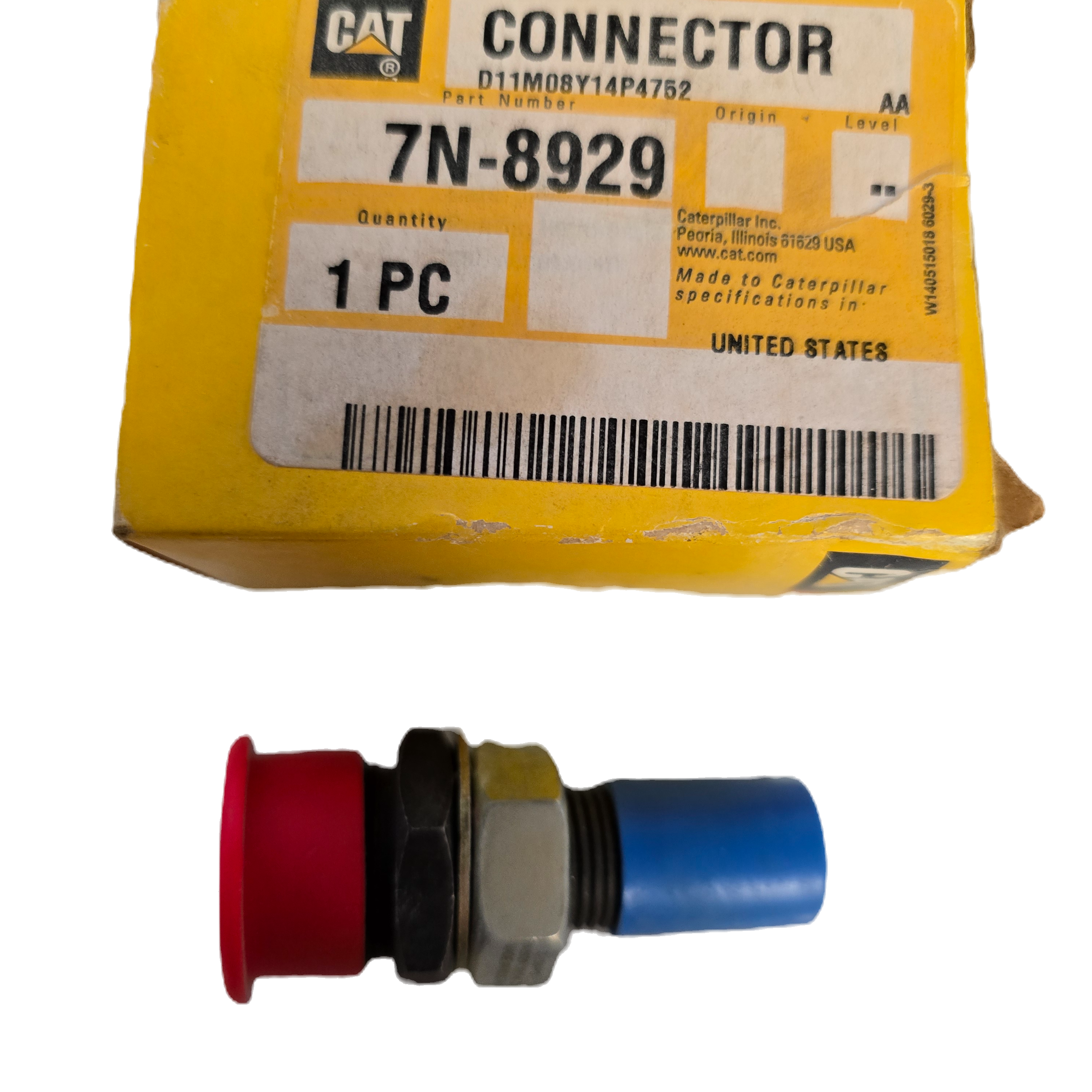 CAT P/N | 7N-8929 OEM Caterpillar Connector-Cable 7N8929