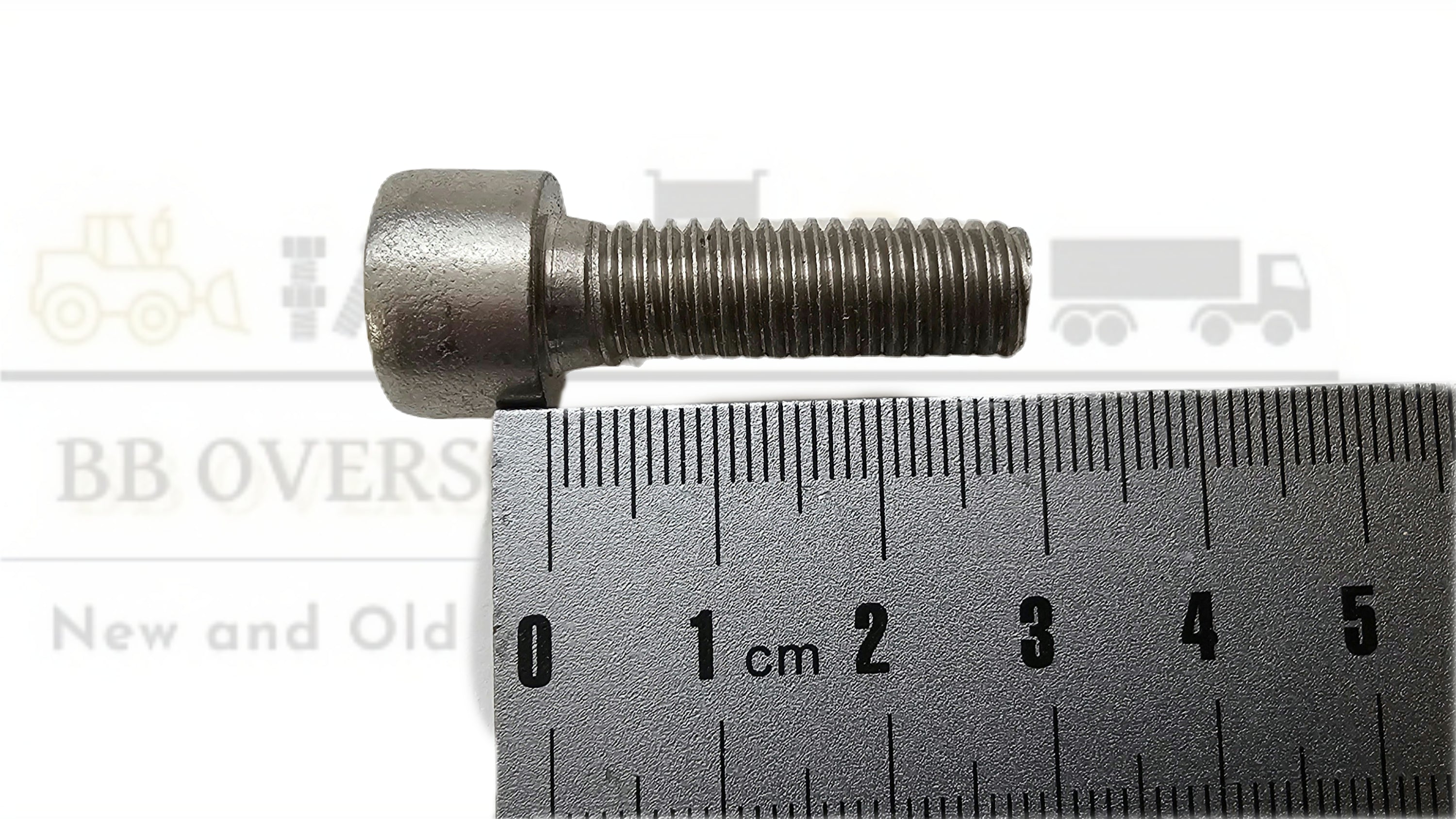 M10-1.50 X 30mm Stainless Steel Socket Head Screw 4 Pack