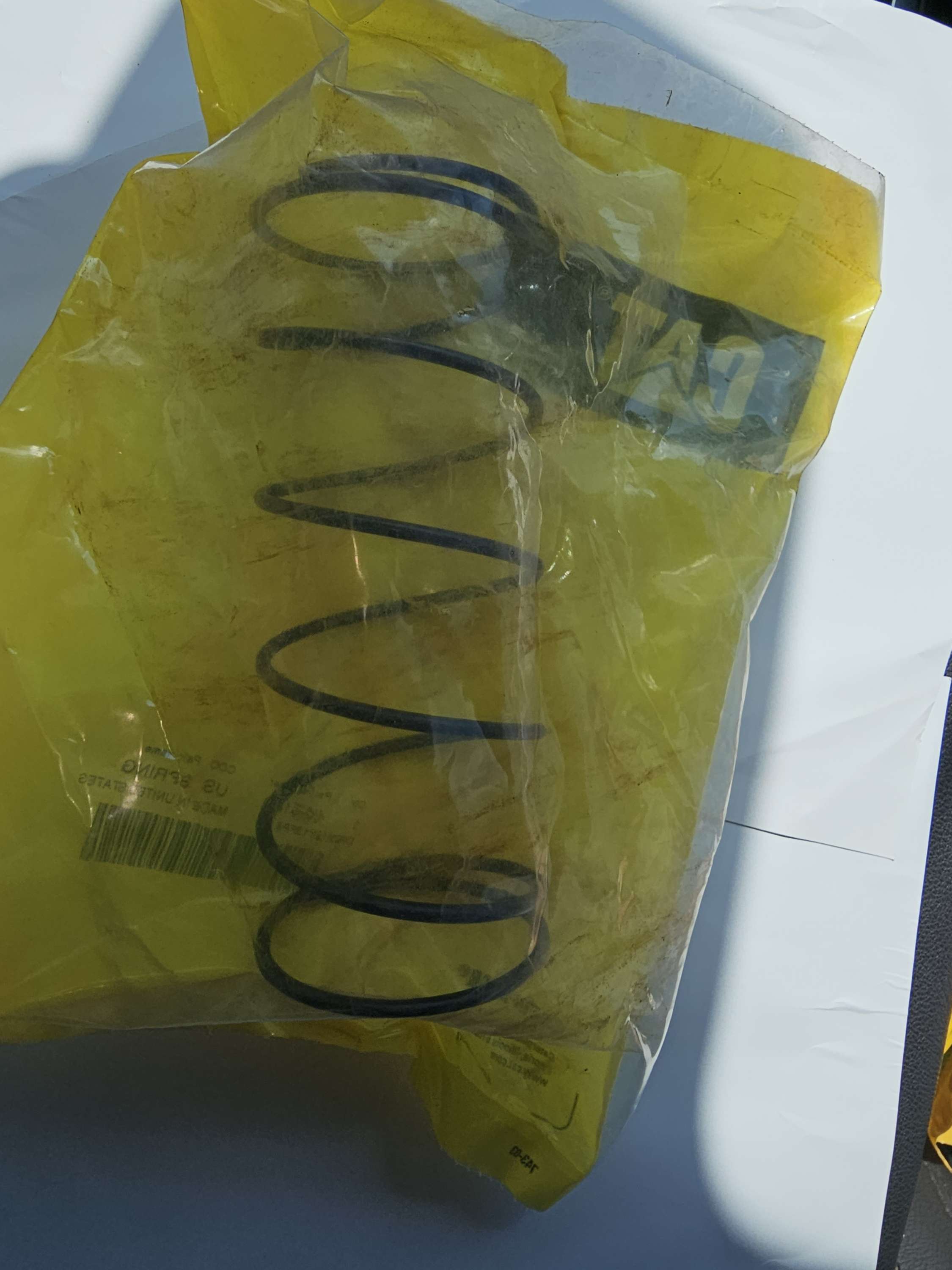 4V-6186 US Spring Caterpillar CAT OEM 4V6186