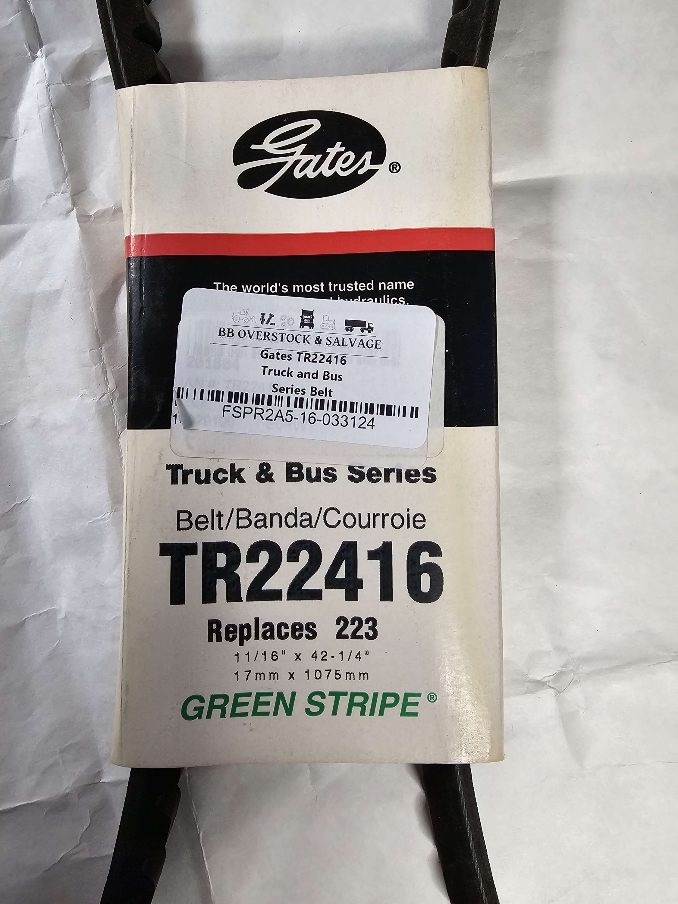 Gates TR22416 Truck and Bus Series Belt