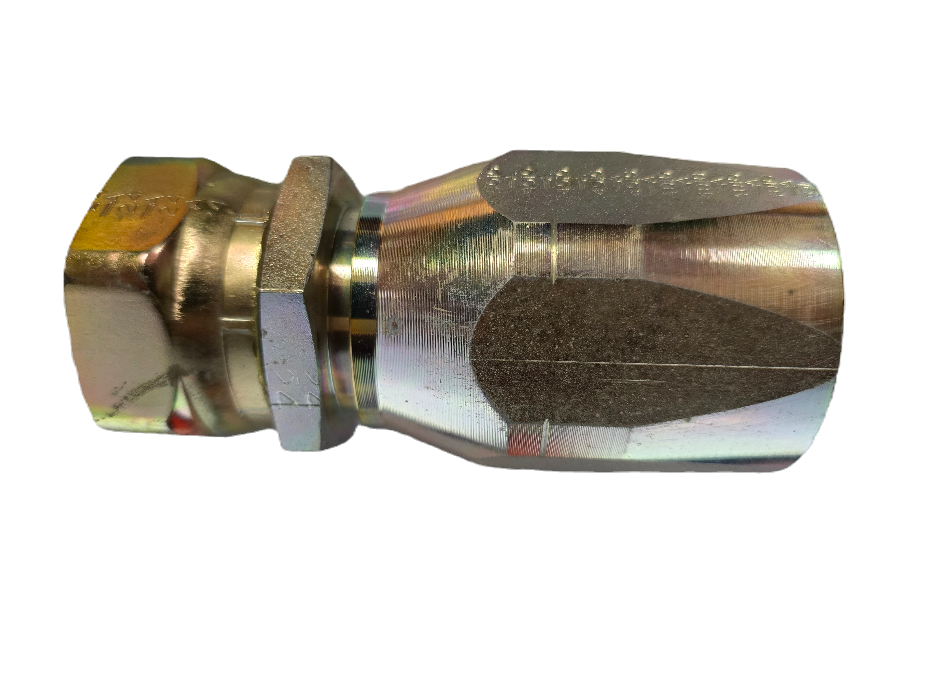 Aeroquip 4721-24S Reusable Hose Fitting | 1-1/2" SAE 37° JIC Female Swivel | Danfoss OEM