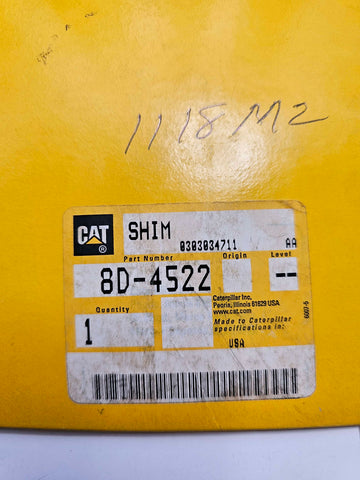 8D-4522 Shim Pack Caterpillar CAT 8D4522