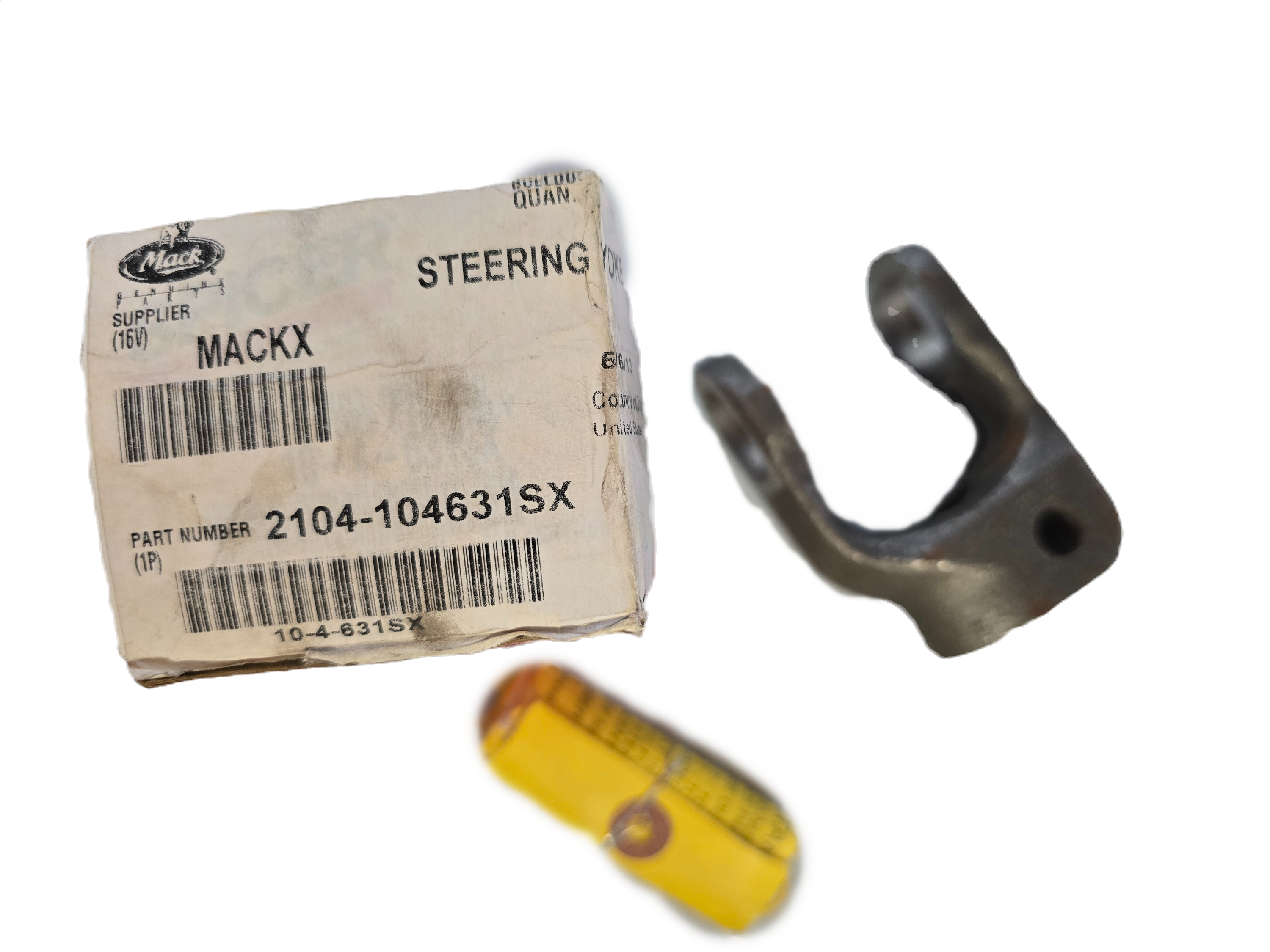 Genuine Mack P/N | 2104-104631SX Steering Yoke