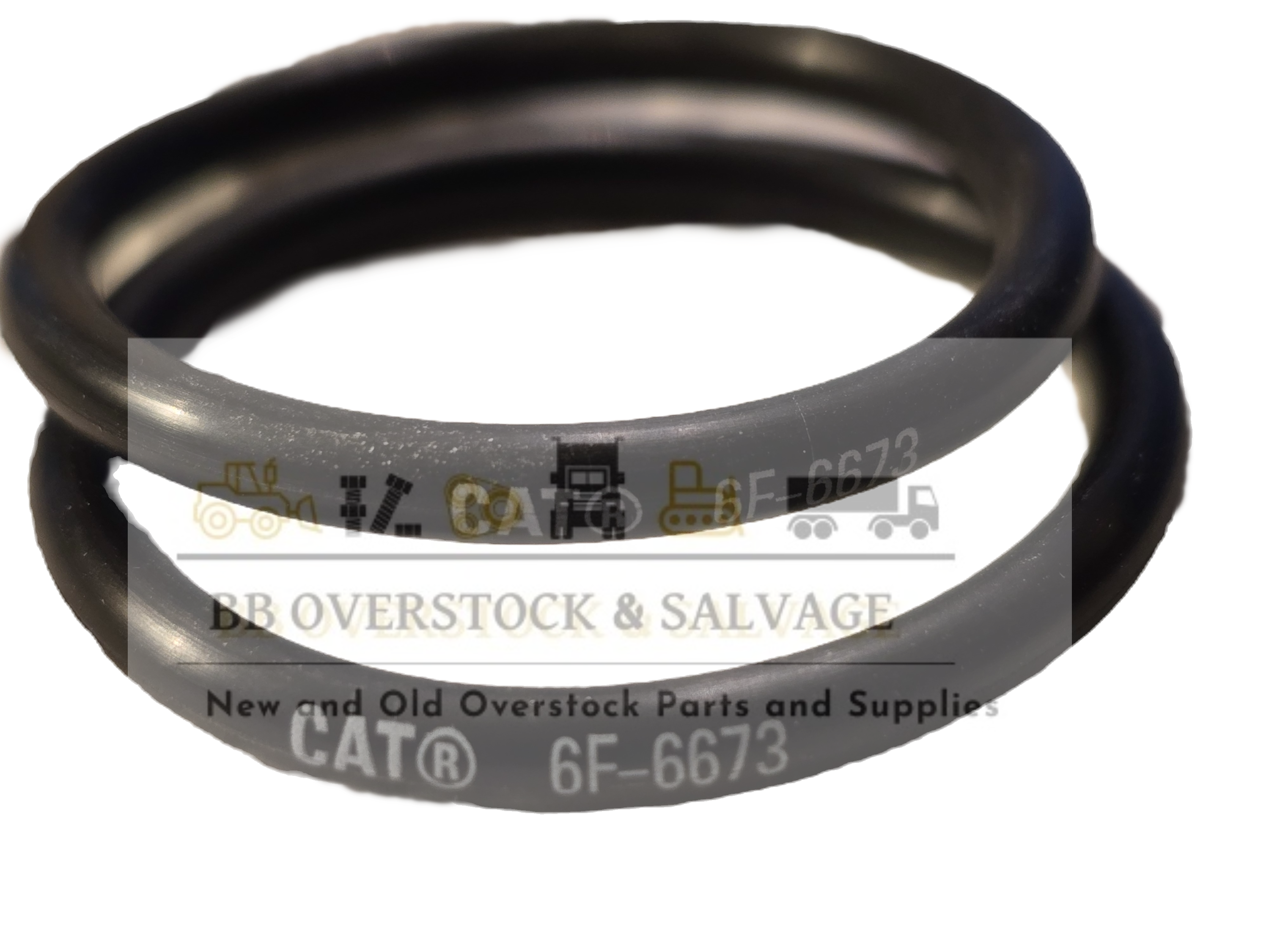 CAT P/N | 6F-6673: Rubber O Ring Seal Caterpillar 6F6673 (2-Pack)