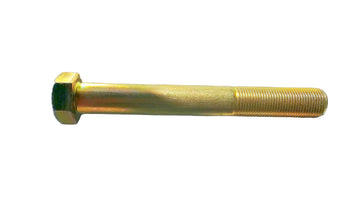 7/8"-14 x 7 (PT) SAE Hex Head Yellow Zinc Plated Grade 8 Fine Thread Bolt