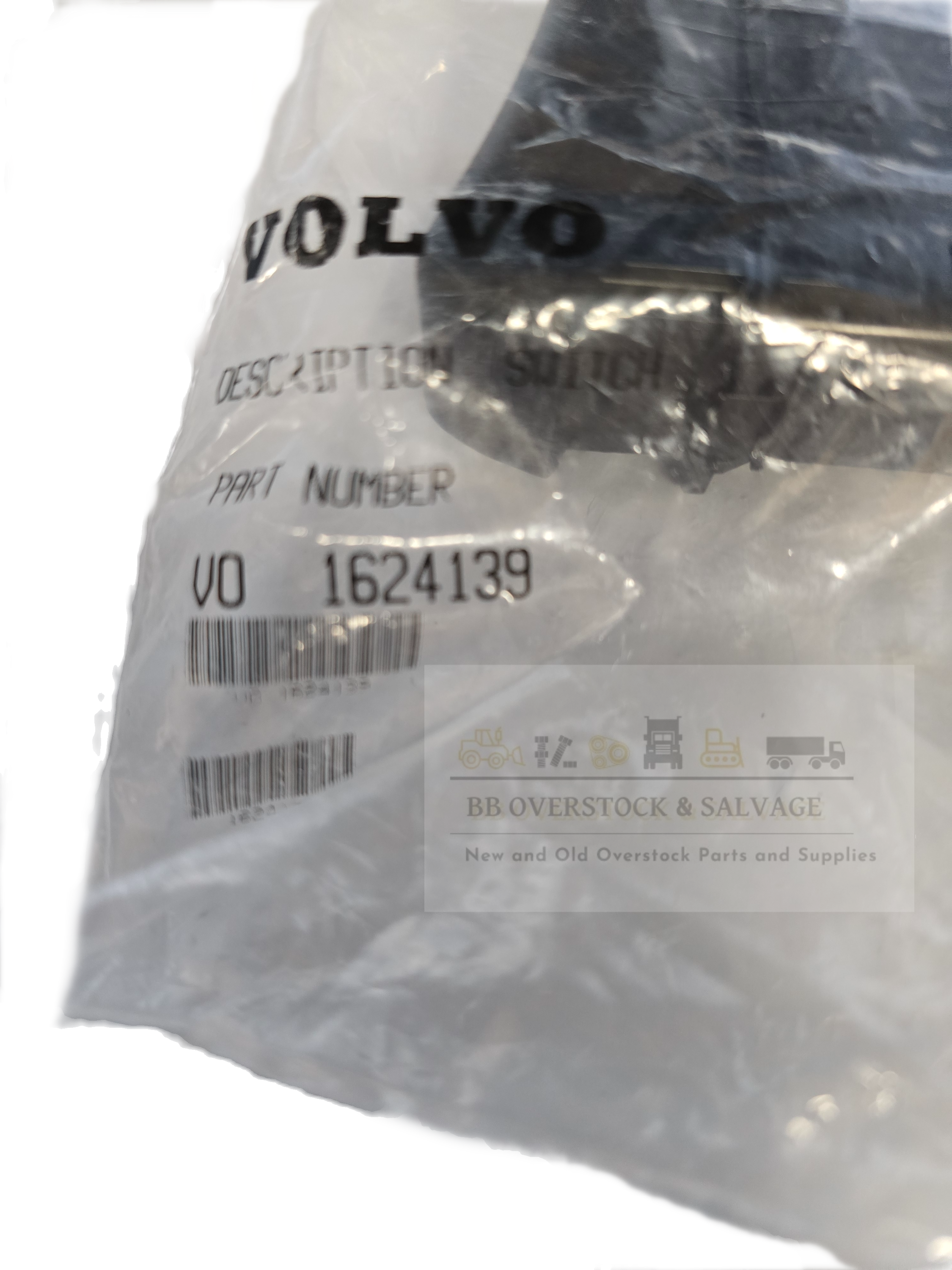 Genuine Volvo P/N | 1624139 Hazard Rocker Switch