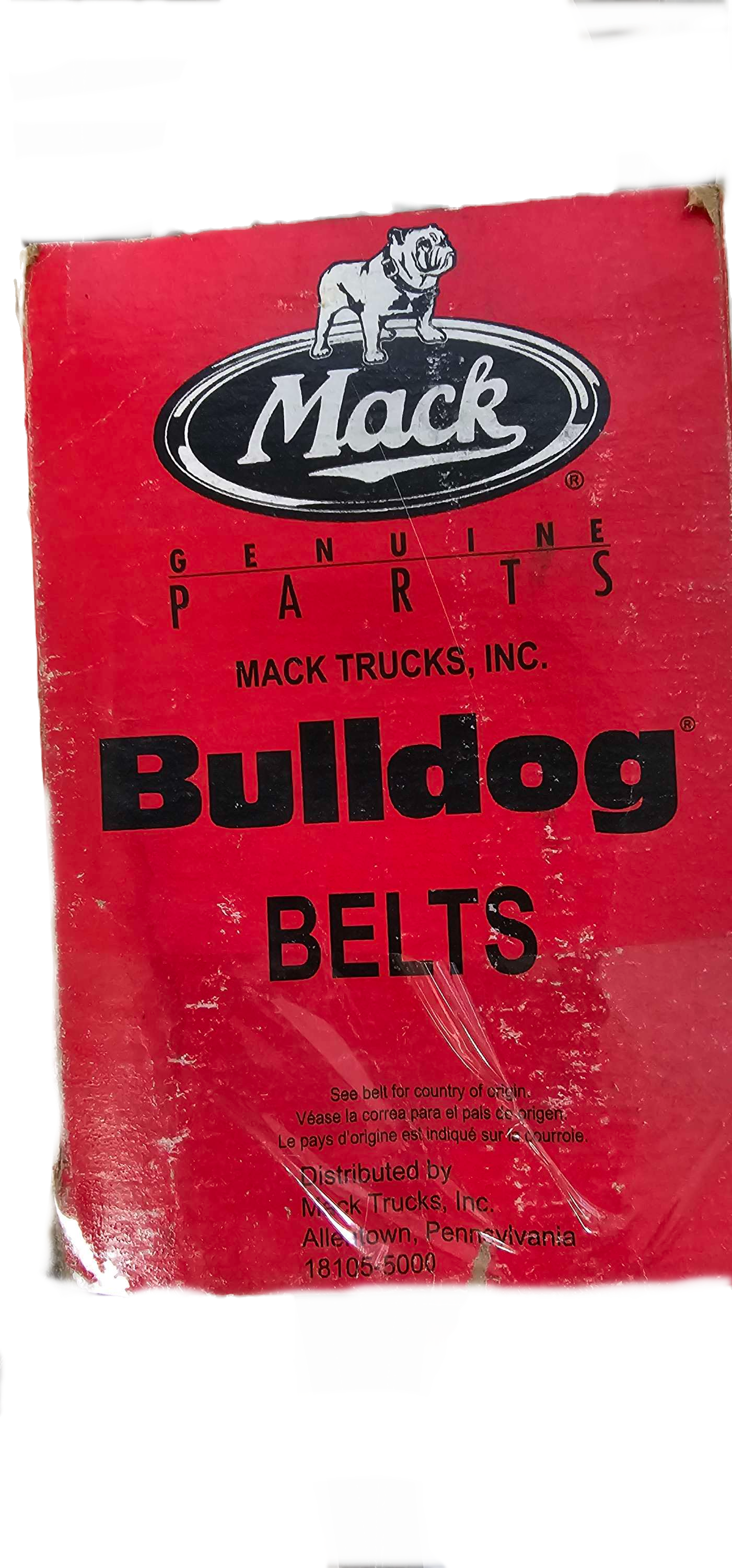 88GB458P650 Genuine Mack Serp-Belt Bull Dog Part