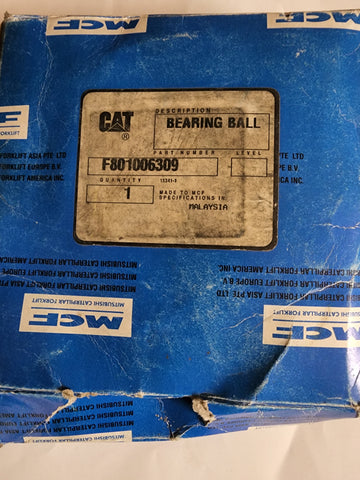 F801006309 CAT Bearing Ball