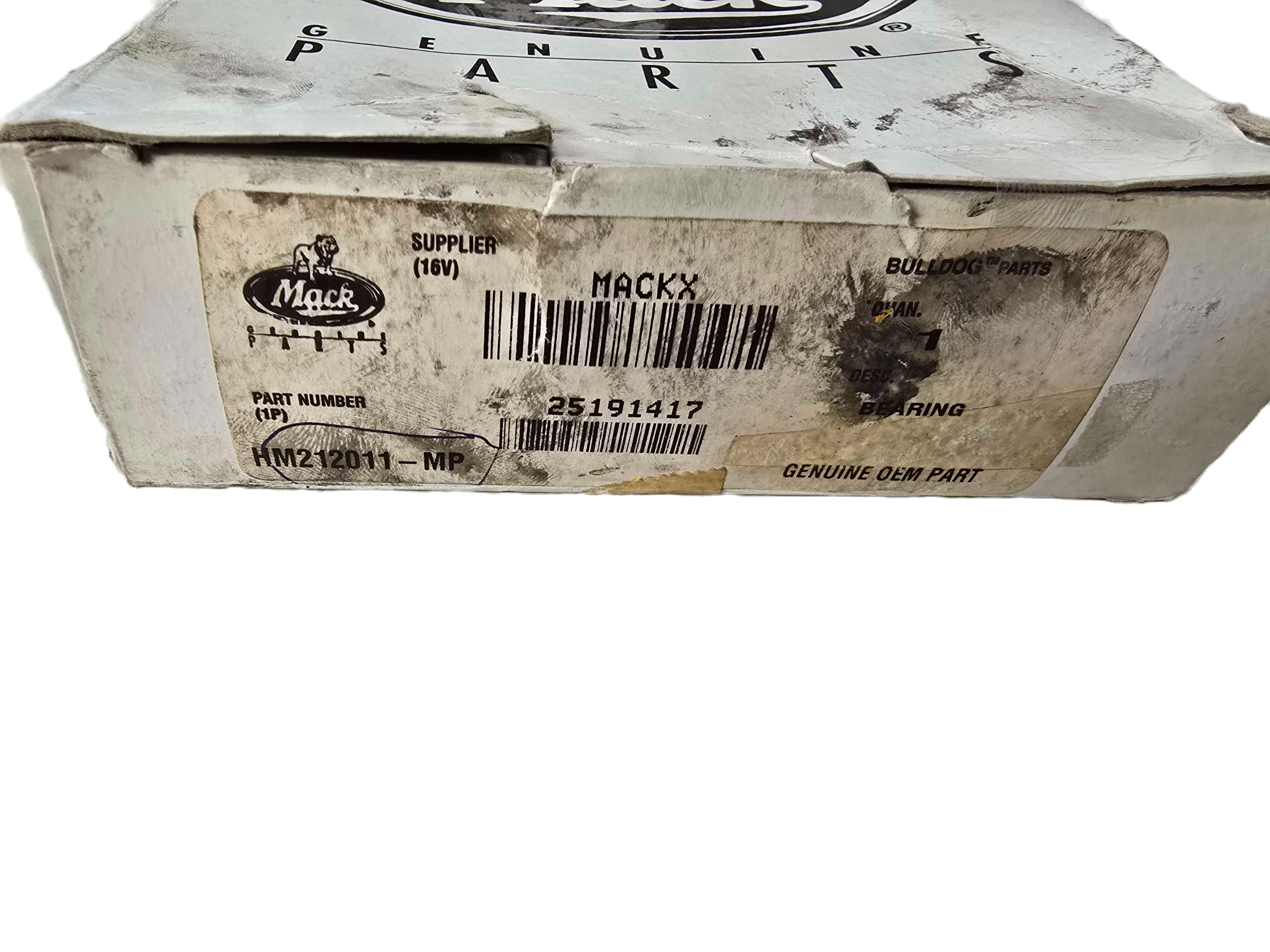 GENUINE MACK 25191417 BEARING RACE 64AX286 HM212011