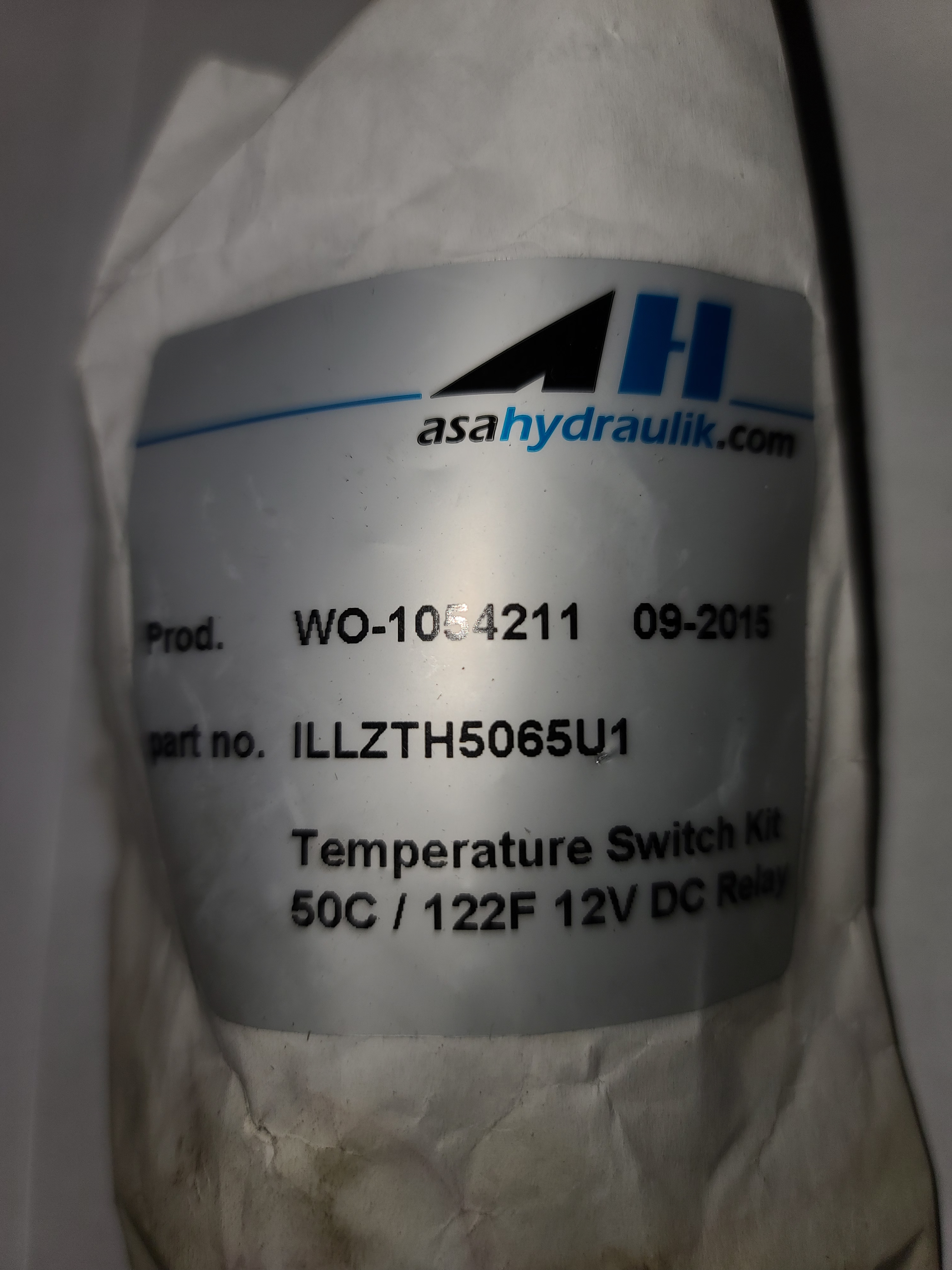 ILLZTH5065U1 122F Temperature Switch Kit