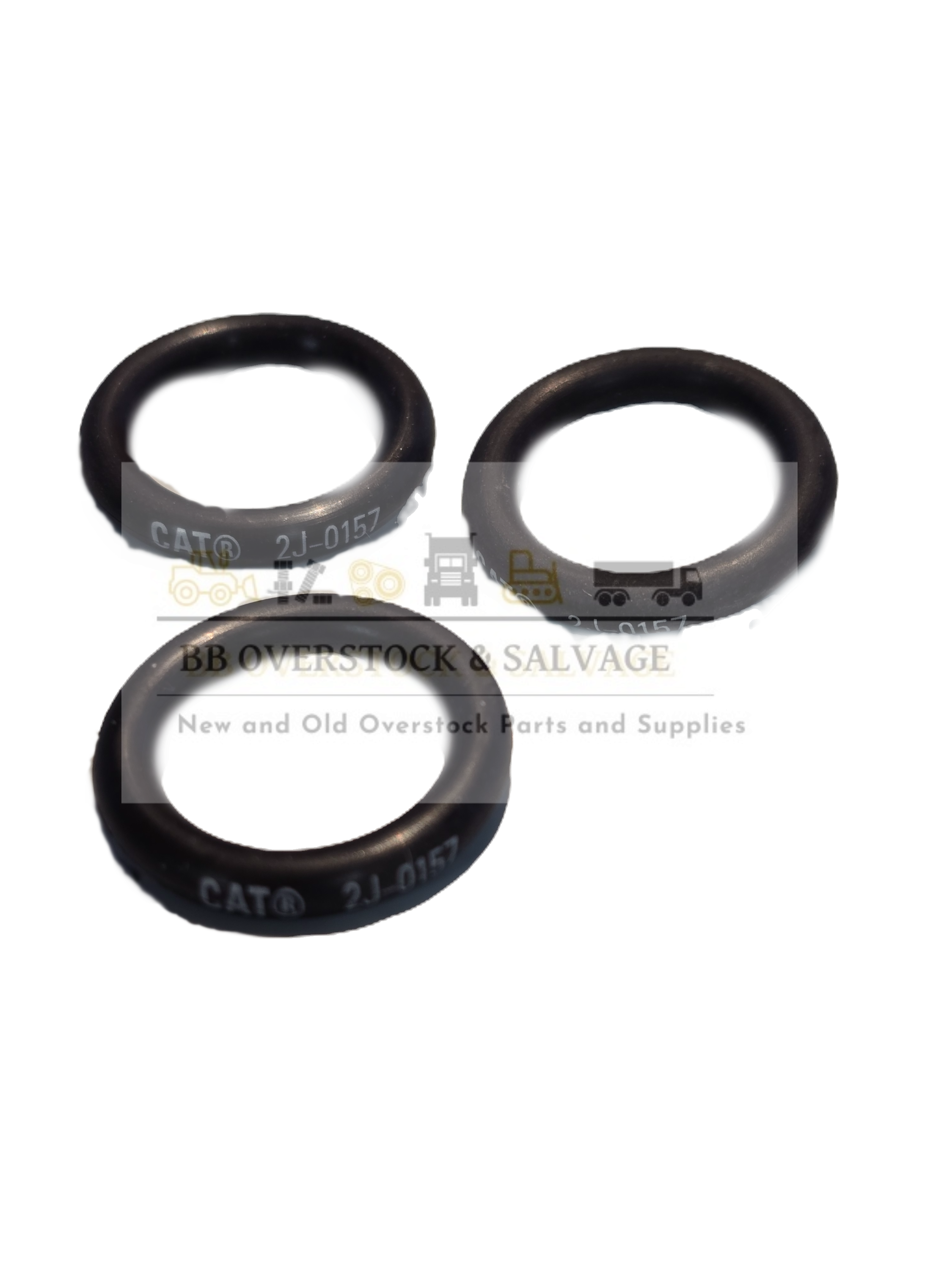 CAT P/N 2J-0157: 15.47mm Inside Diameter Seal-O-Ring (3-pack)
