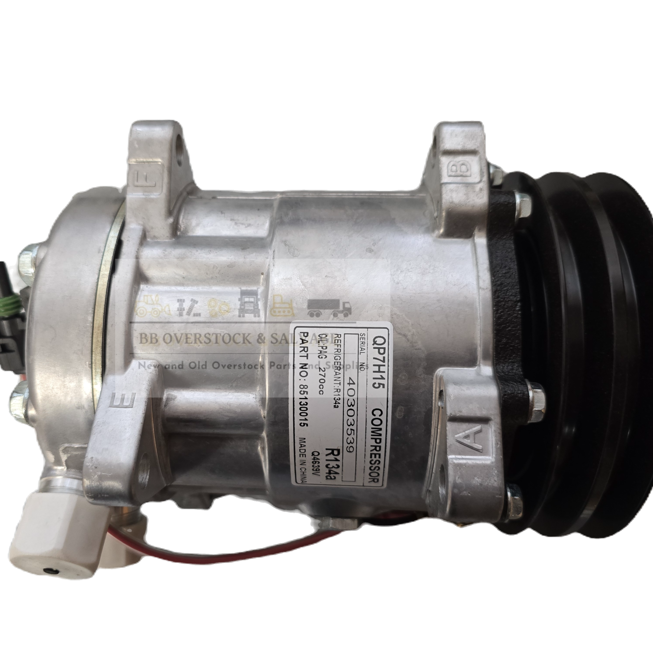Genuine Mack Volvo P/N | 85130015 A/C Compressor (NEW)