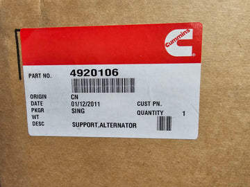 4920106 Support Alternator Cummins