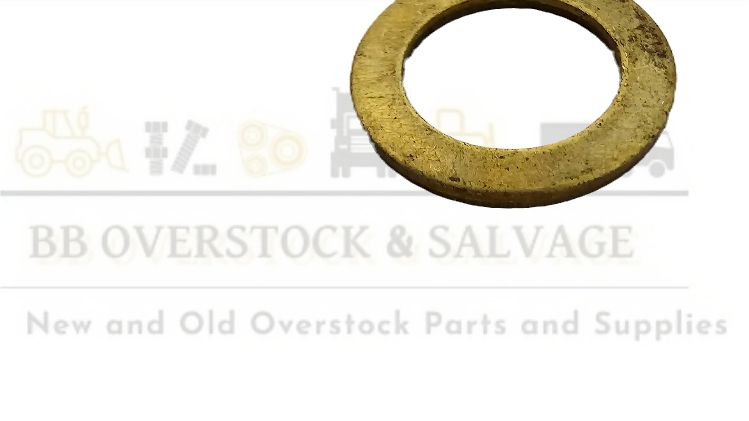 3V-6904 M12-ID Brass Flat Washer 10 pack CAT 3V6904