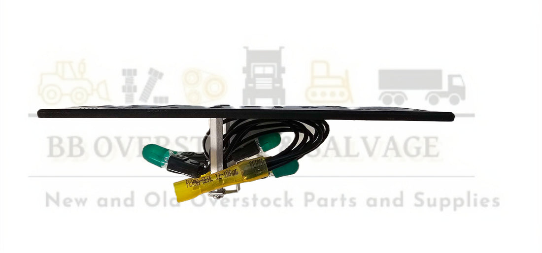 15201 Terex Advance Dash Panel Wiper Heat-Def Dim Trim