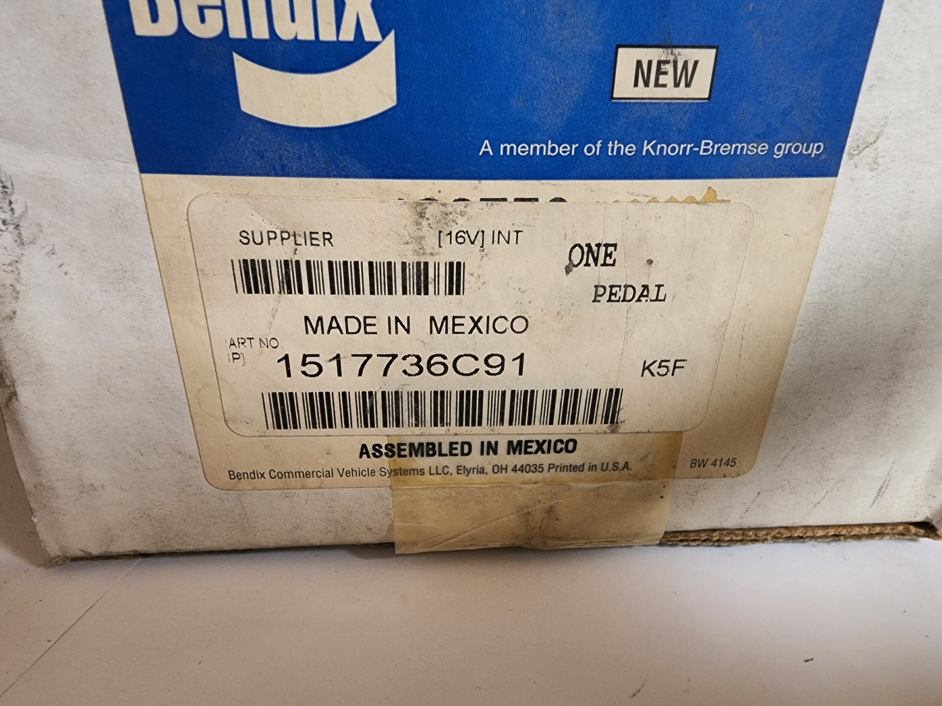 1517736C91 Bendix International Pedal Assembly Kit