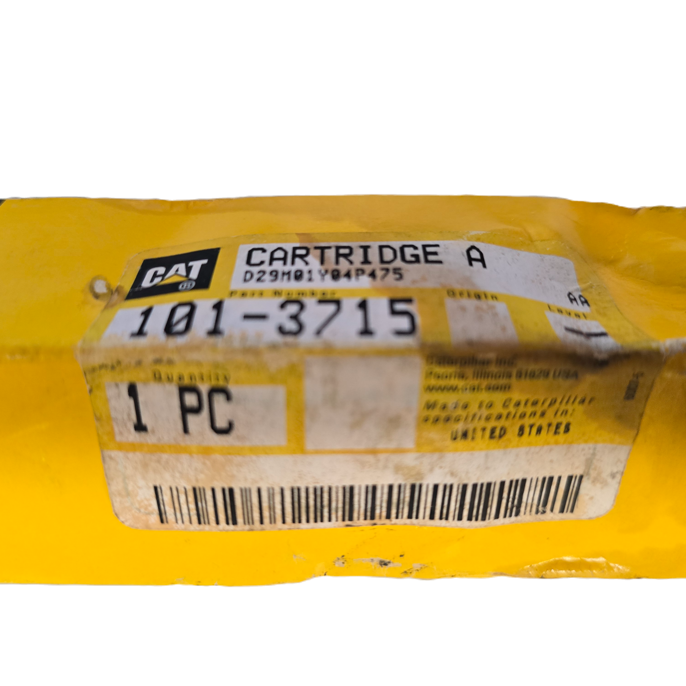 CAT P/N 101-3715 OEM Caterpillar Cartridge 1013715